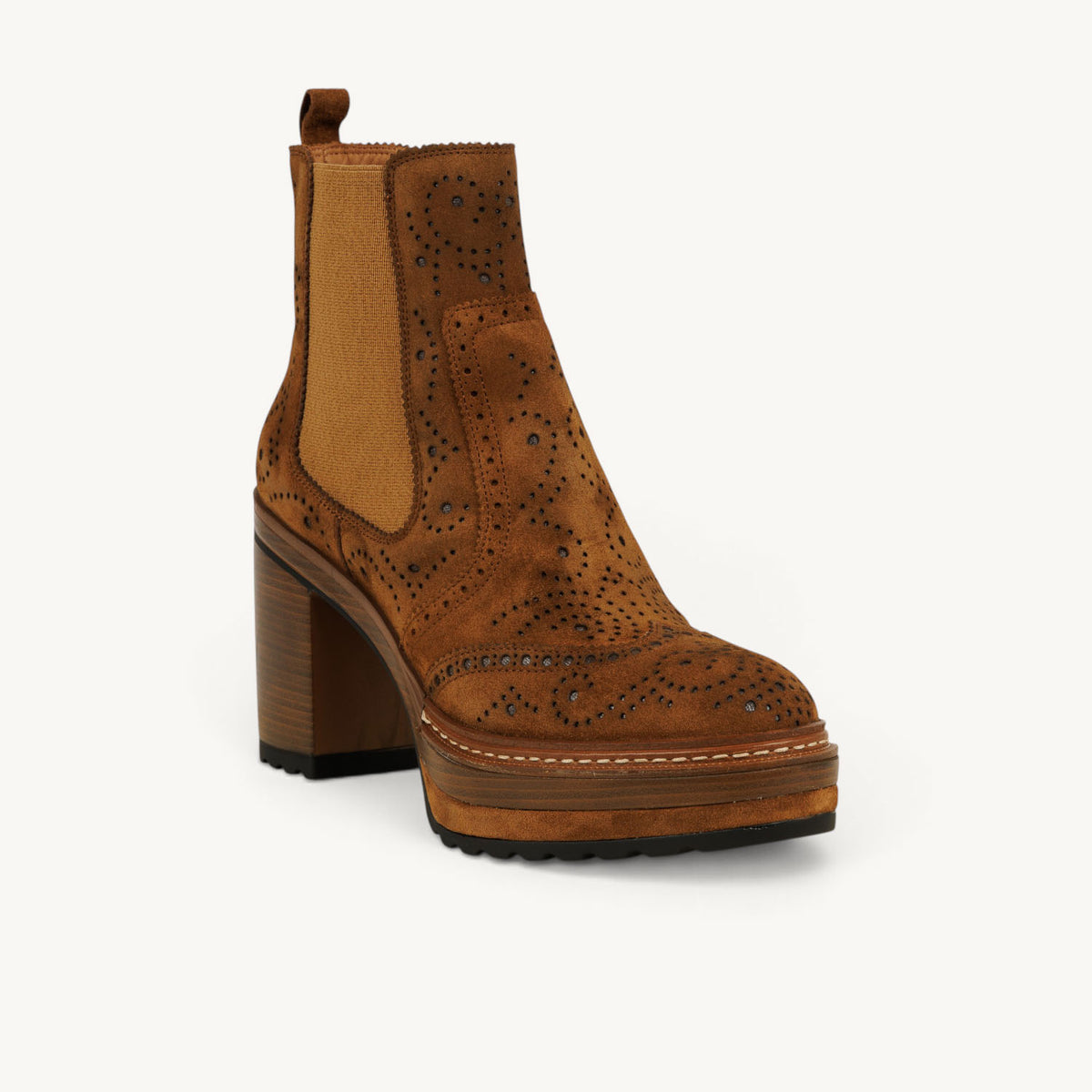 Boots et bottines Femme PONS QUINTANA 10079000 - PONSBUFF Camel