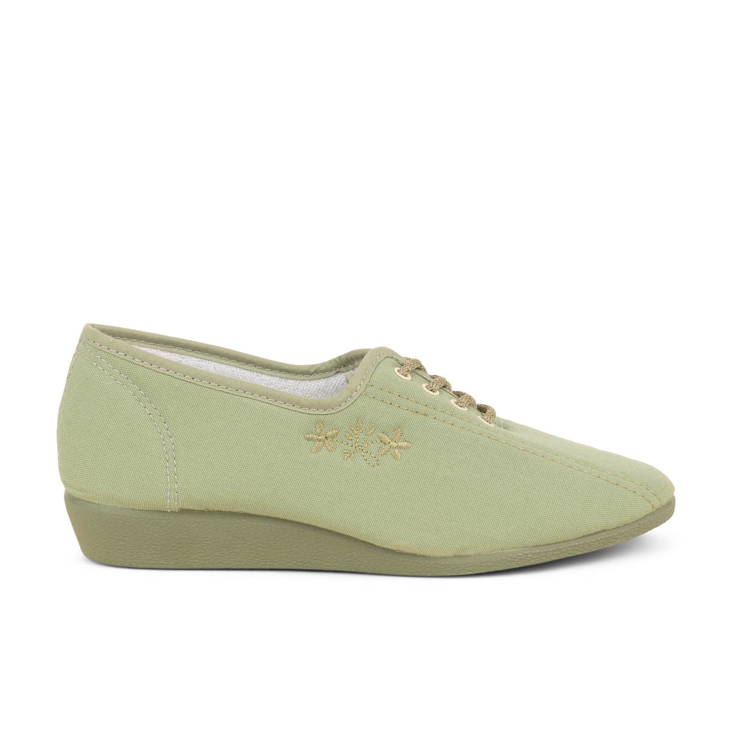 Chaussons Femme LA MAISON DE L'ESPADRILLE LABEGO Kaki