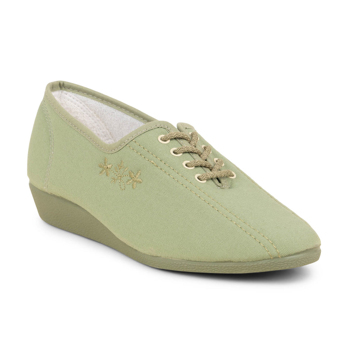 Chaussons Femme LA MAISON DE L'ESPADRILLE LABEGO Kaki