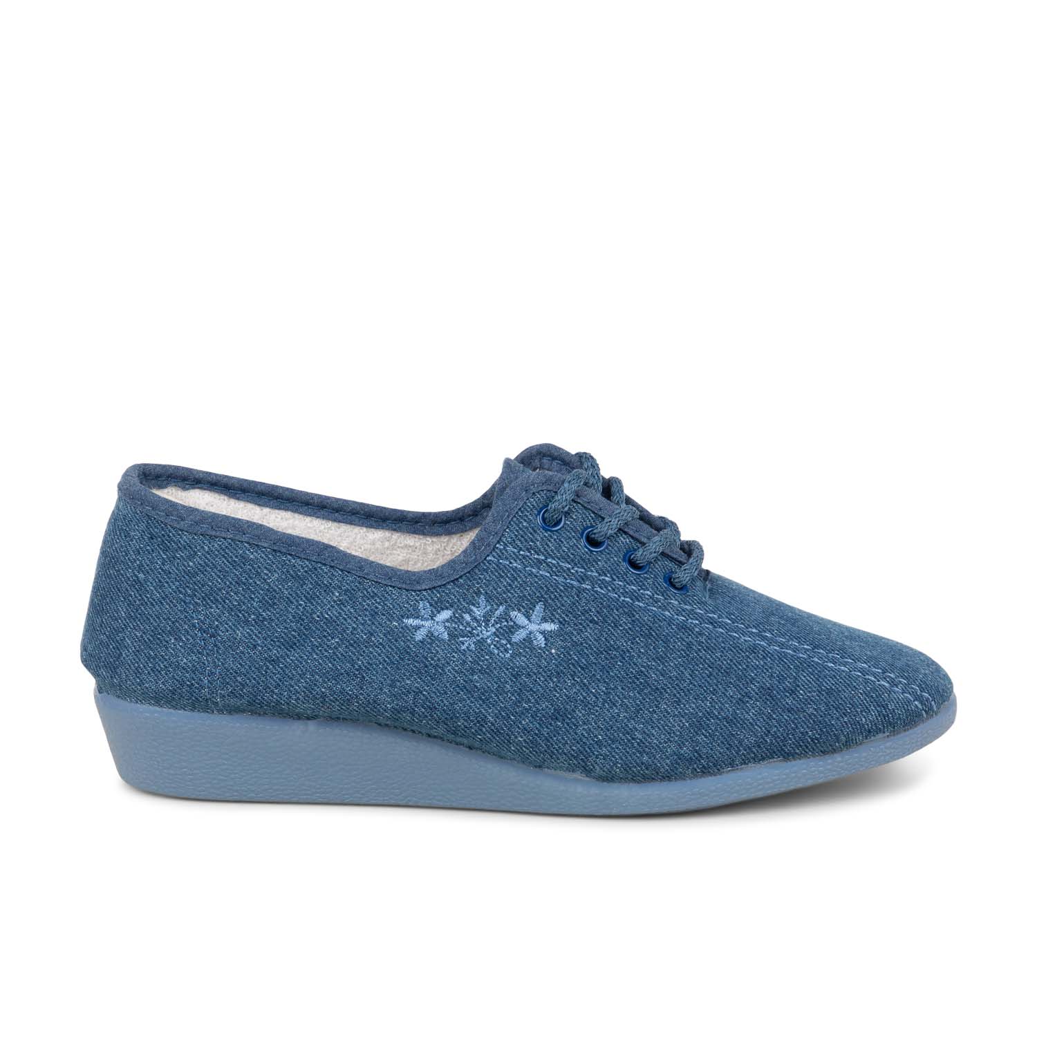 Chaussons Femme LA MAISON DE L'ESPADRILLE LABEGO Bleu