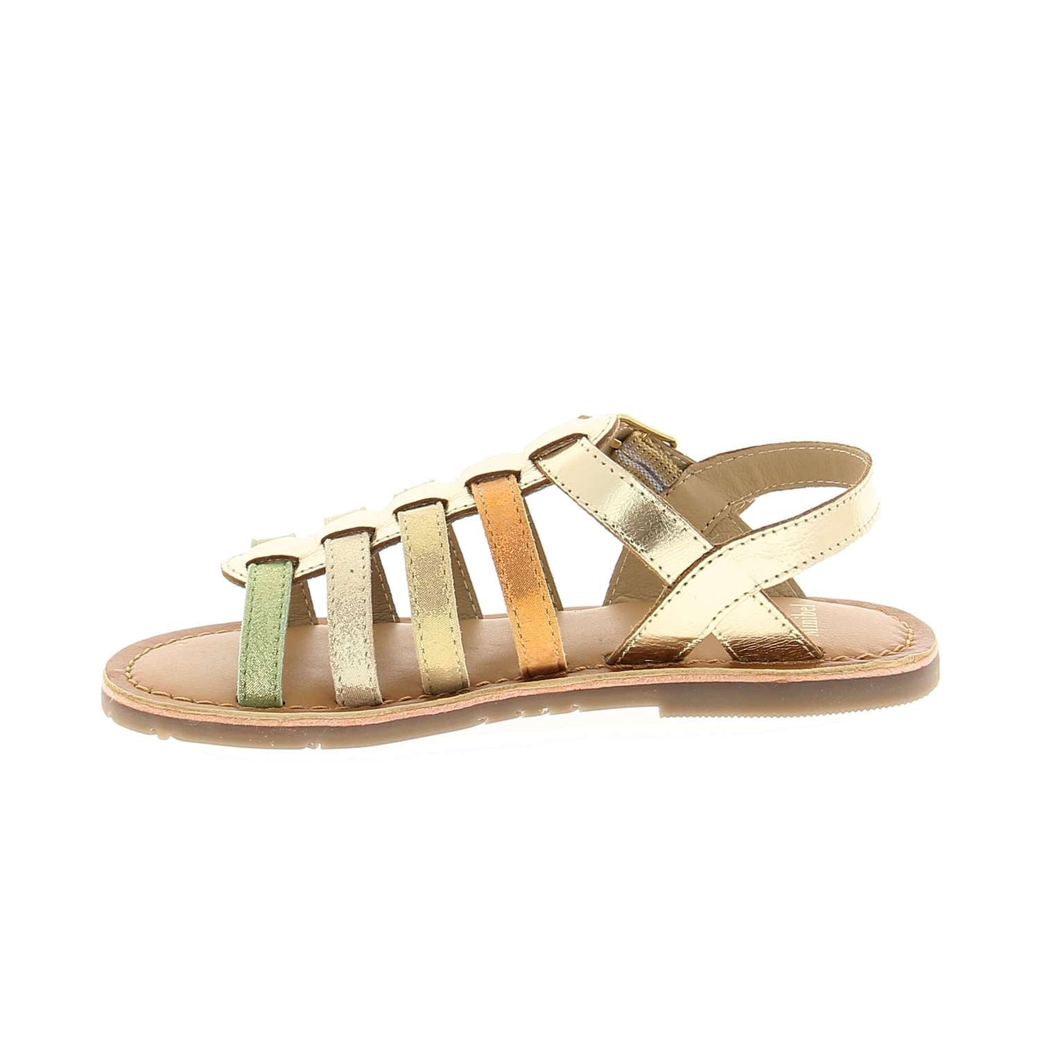 Sandales Enfant MINIBEL MINILOVE Or/Bronze