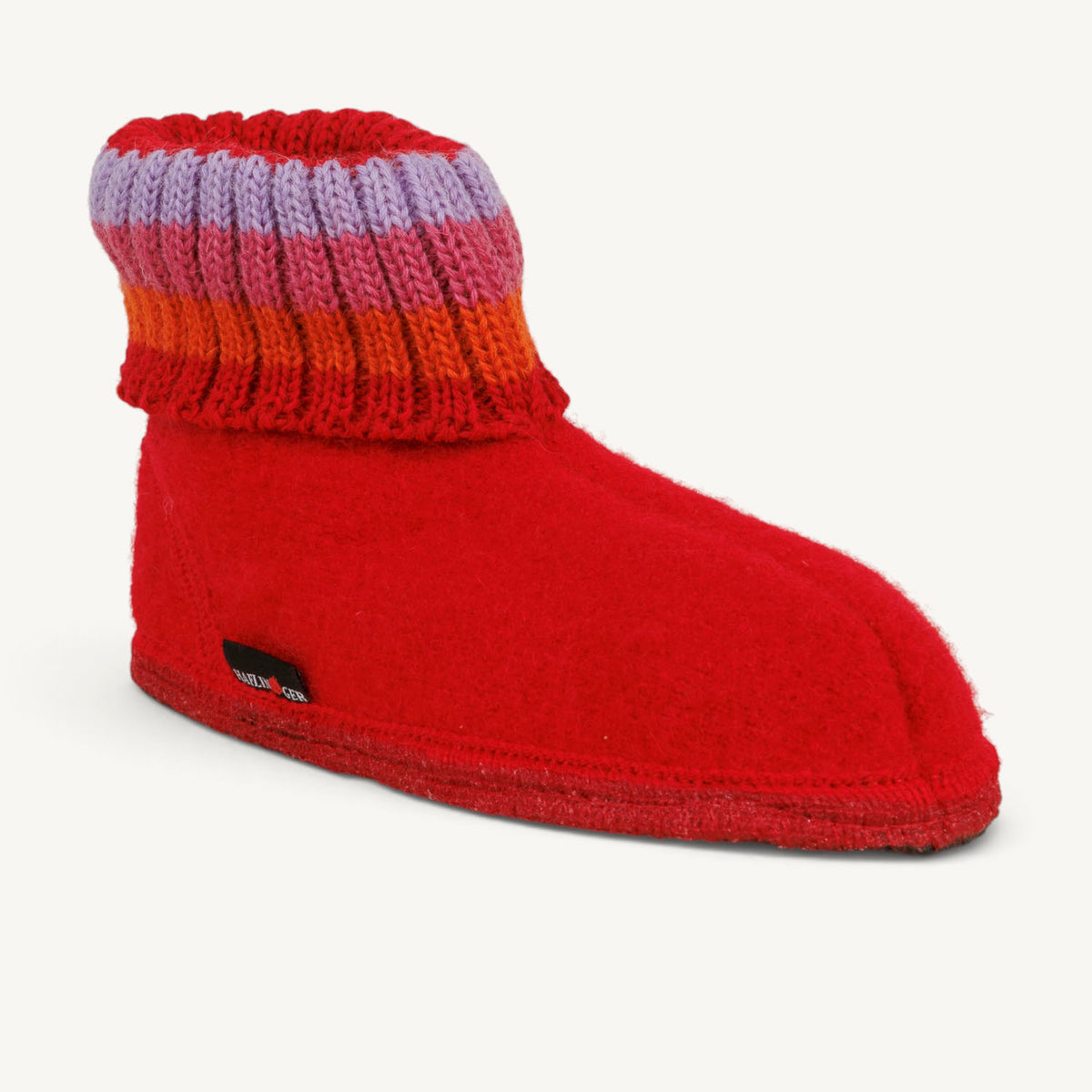 Chaussons Femme HAFLINGER PAUL Rouge