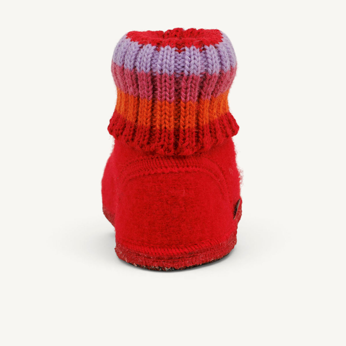 Chaussons Femme HAFLINGER PAUL Rouge