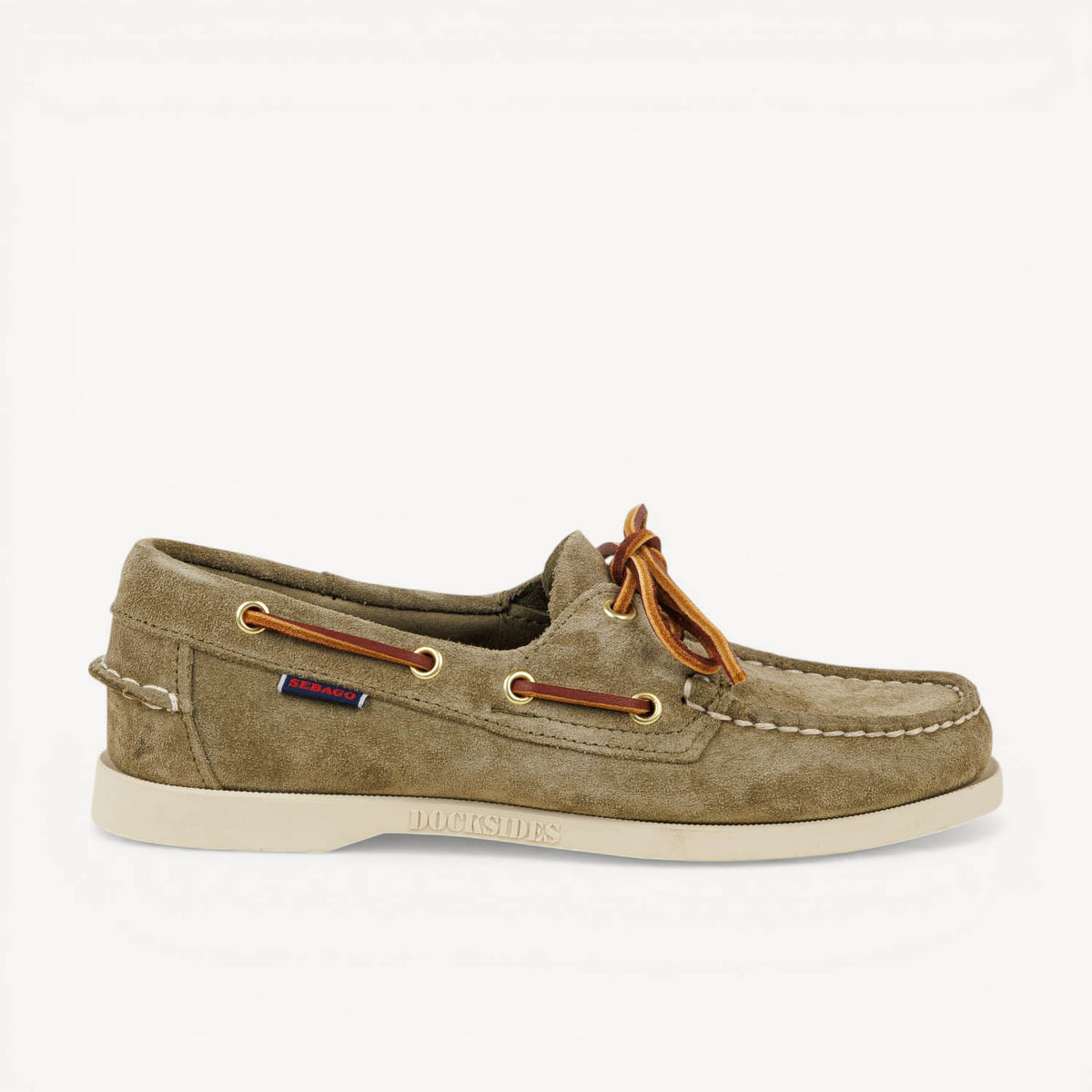 Chaussures bateau Femme SEBAGO PORTLAND ARTISAN Vert