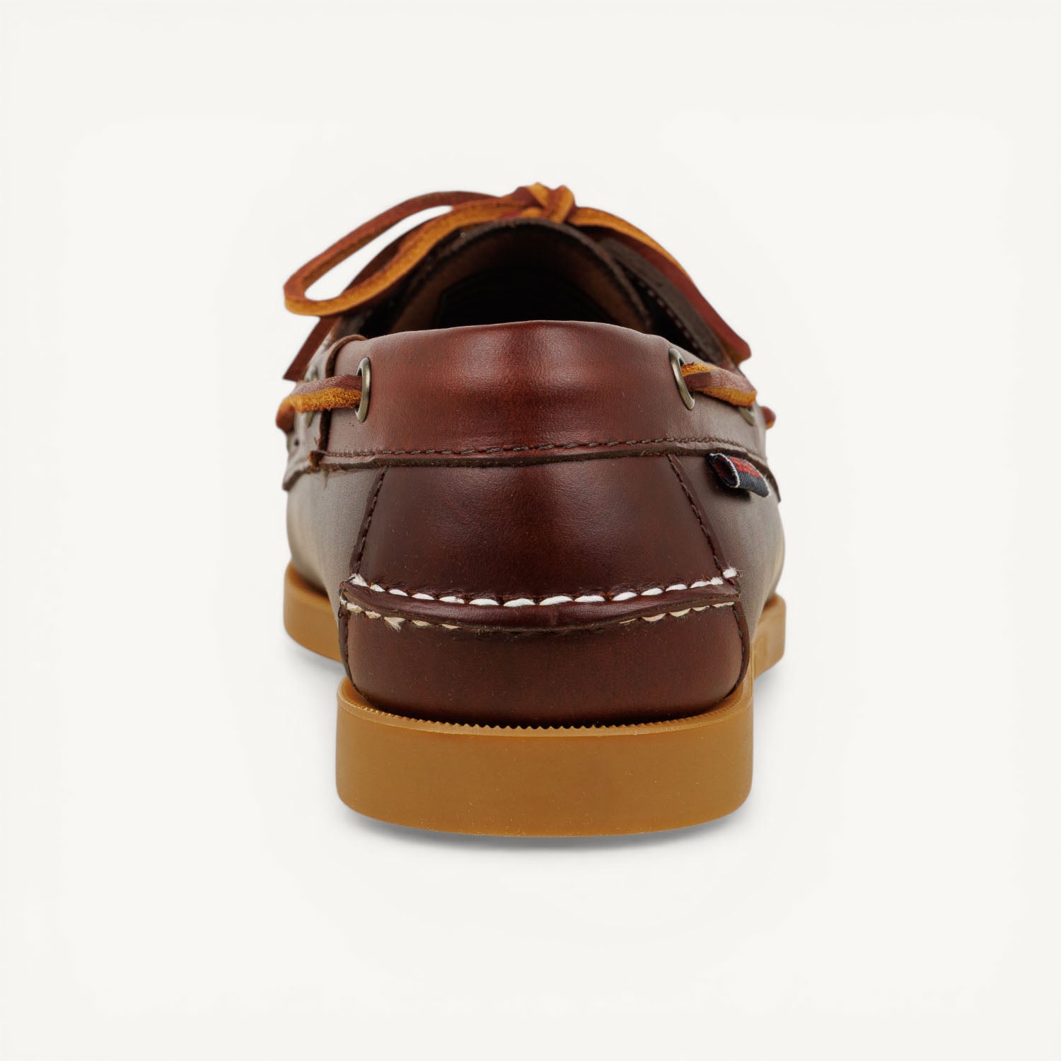 Chaussures bateau Femme SEBAGO DOCKSIDES PORTLAND WAXED Marron
