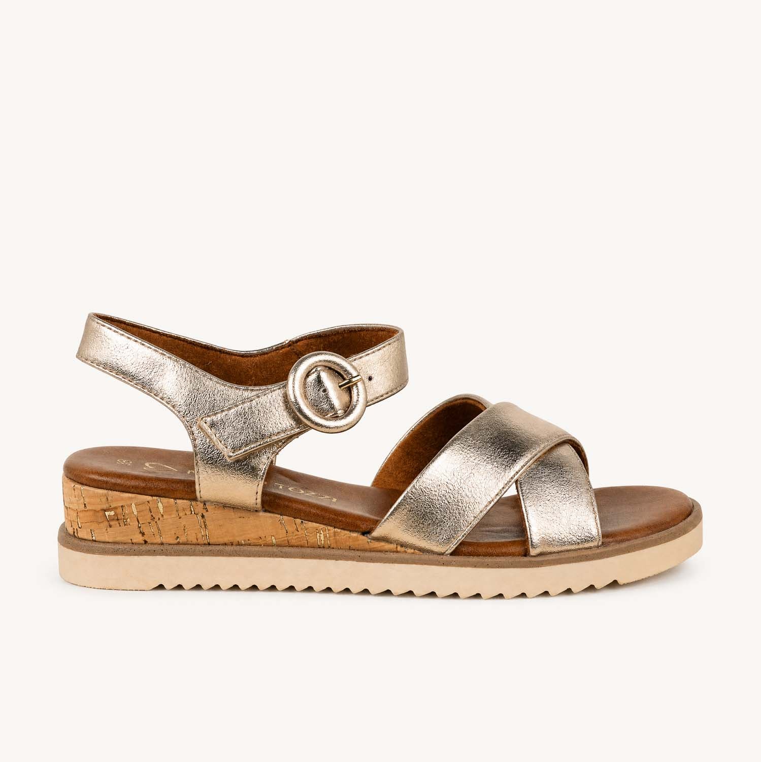 Sandales Femme MARCO TOZZI 28714 - MASSYA Or/Bronze