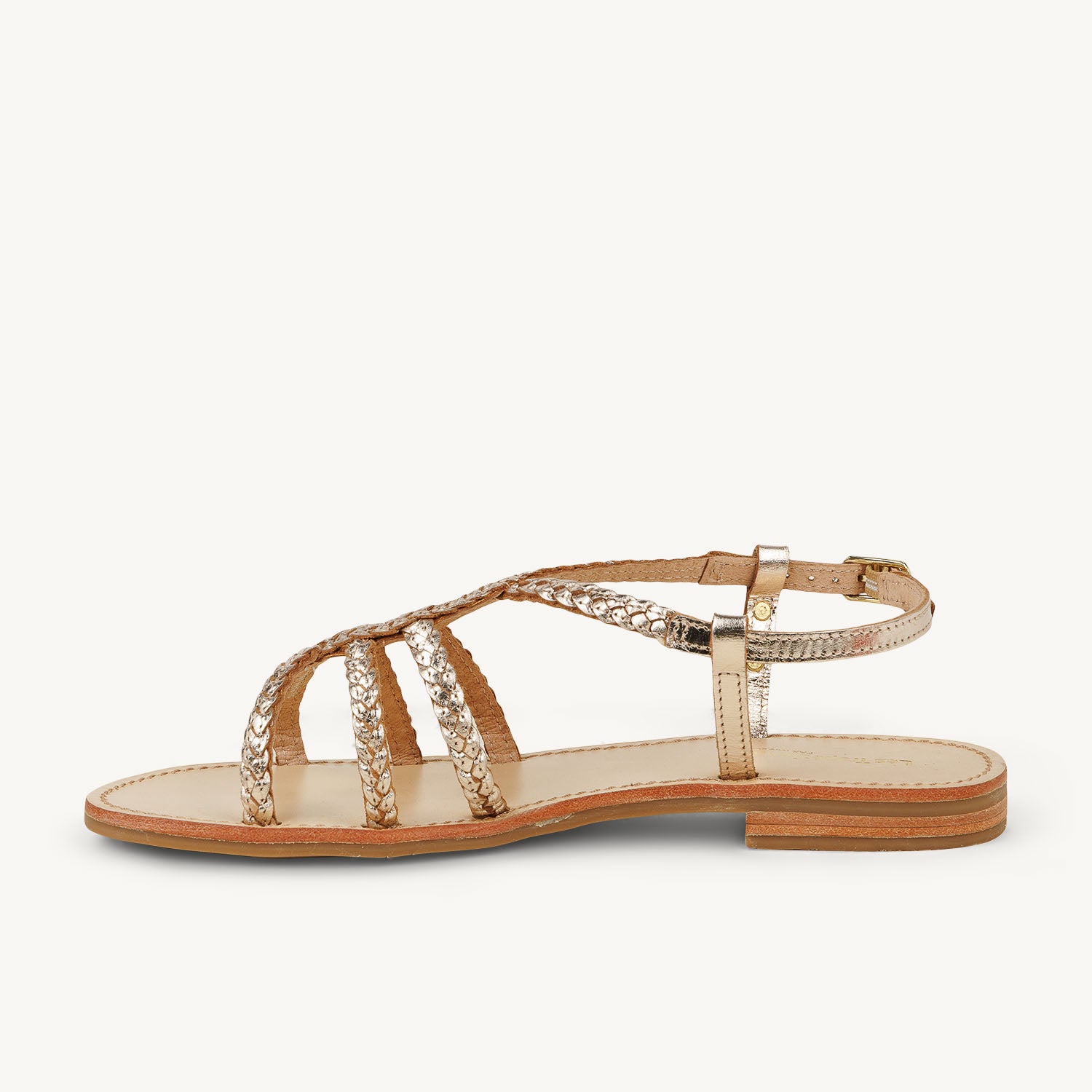 Sandales Femme LES TROPEZIENNES HEMILTRES Or/Bronze