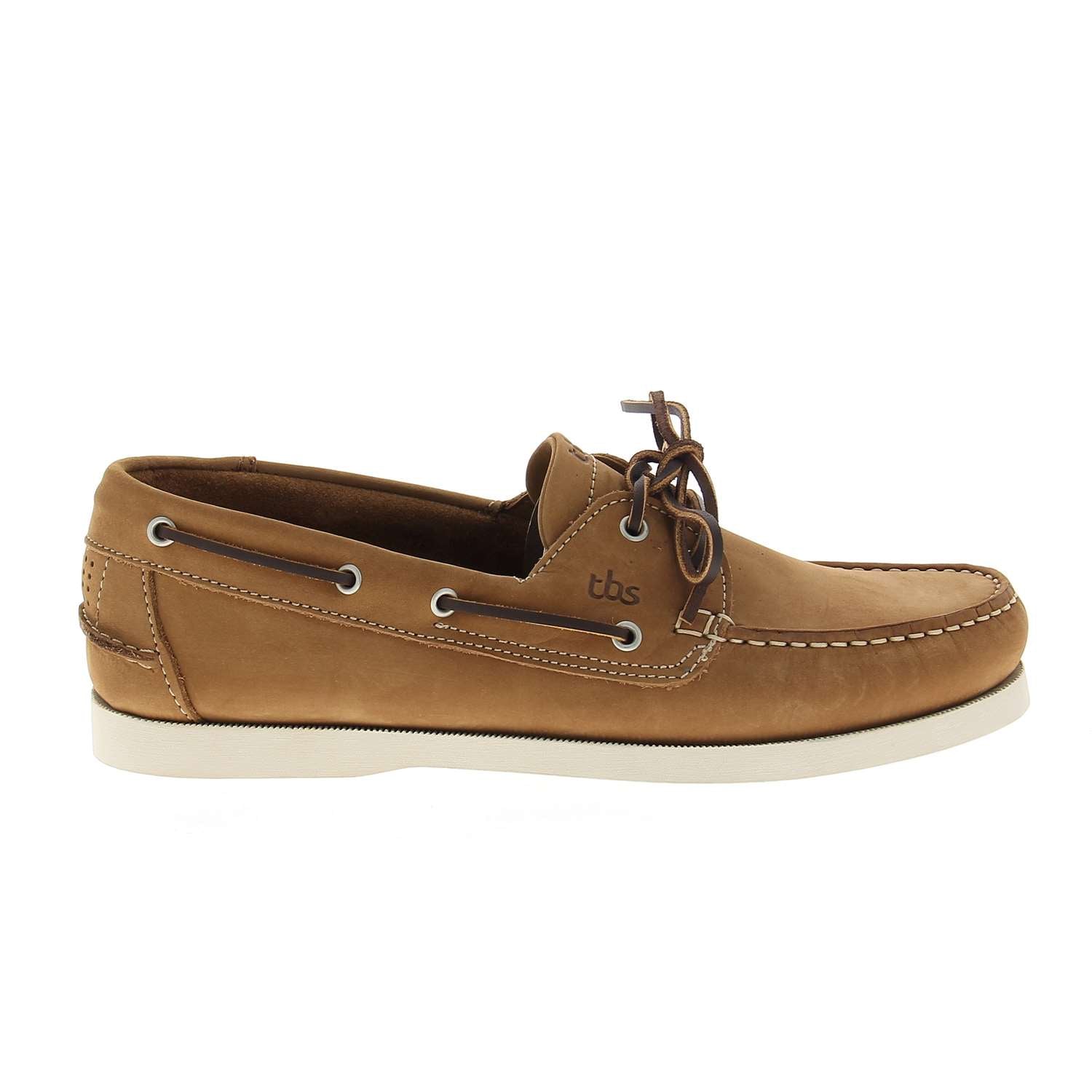 Chaussures bateau Homme TBS PHENIX Camel