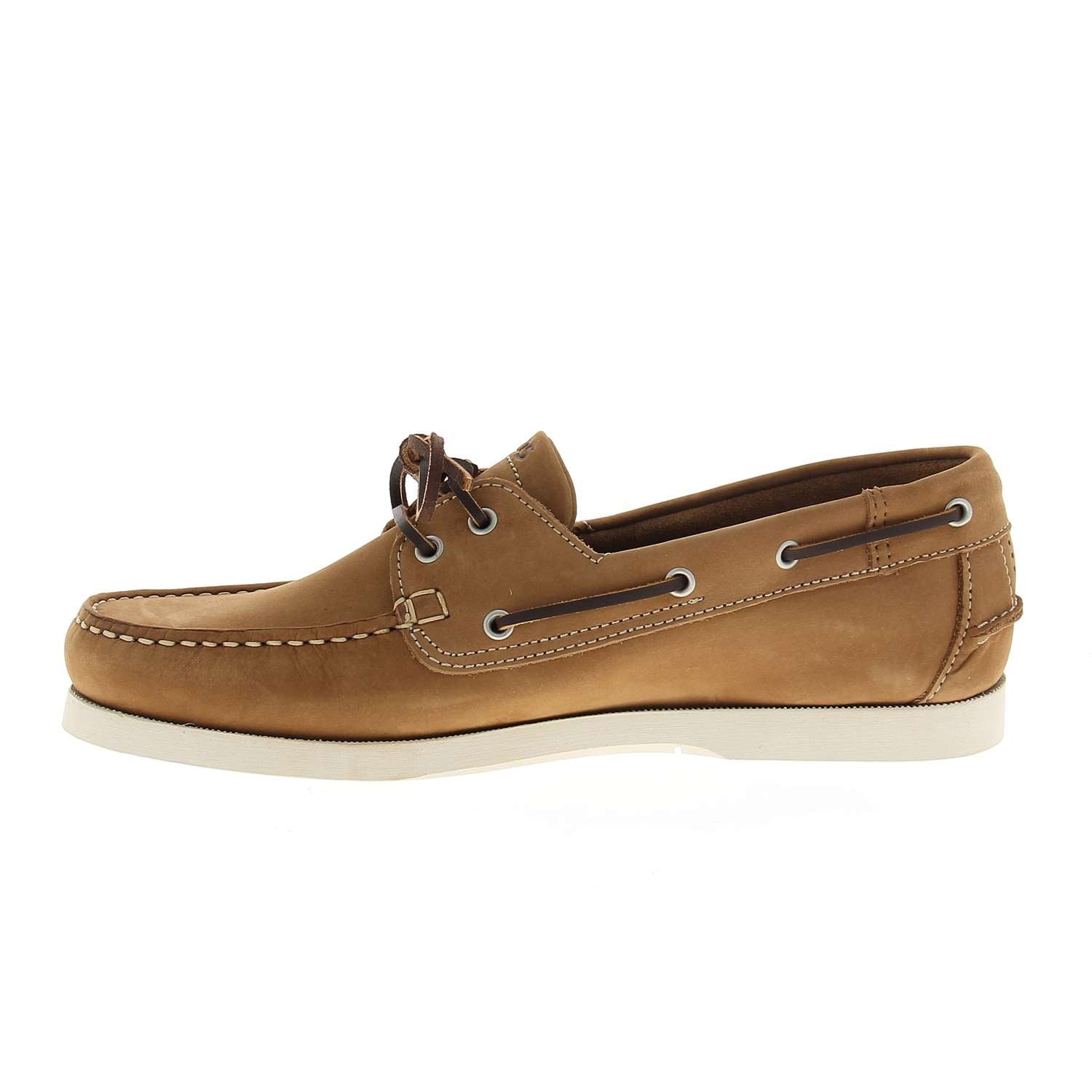 Chaussures bateau Homme TBS PHENIX Camel