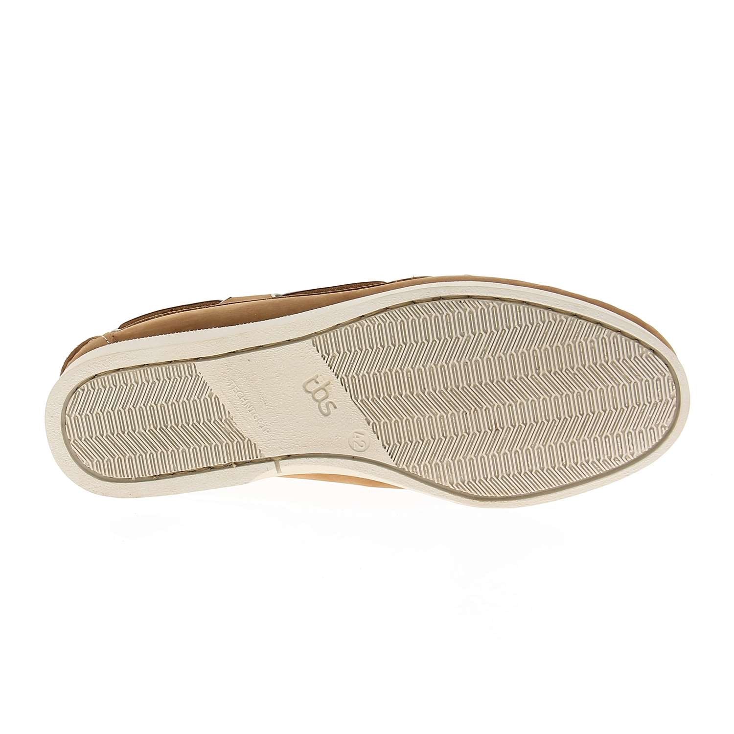 Chaussures bateau Homme TBS PHENIX Camel