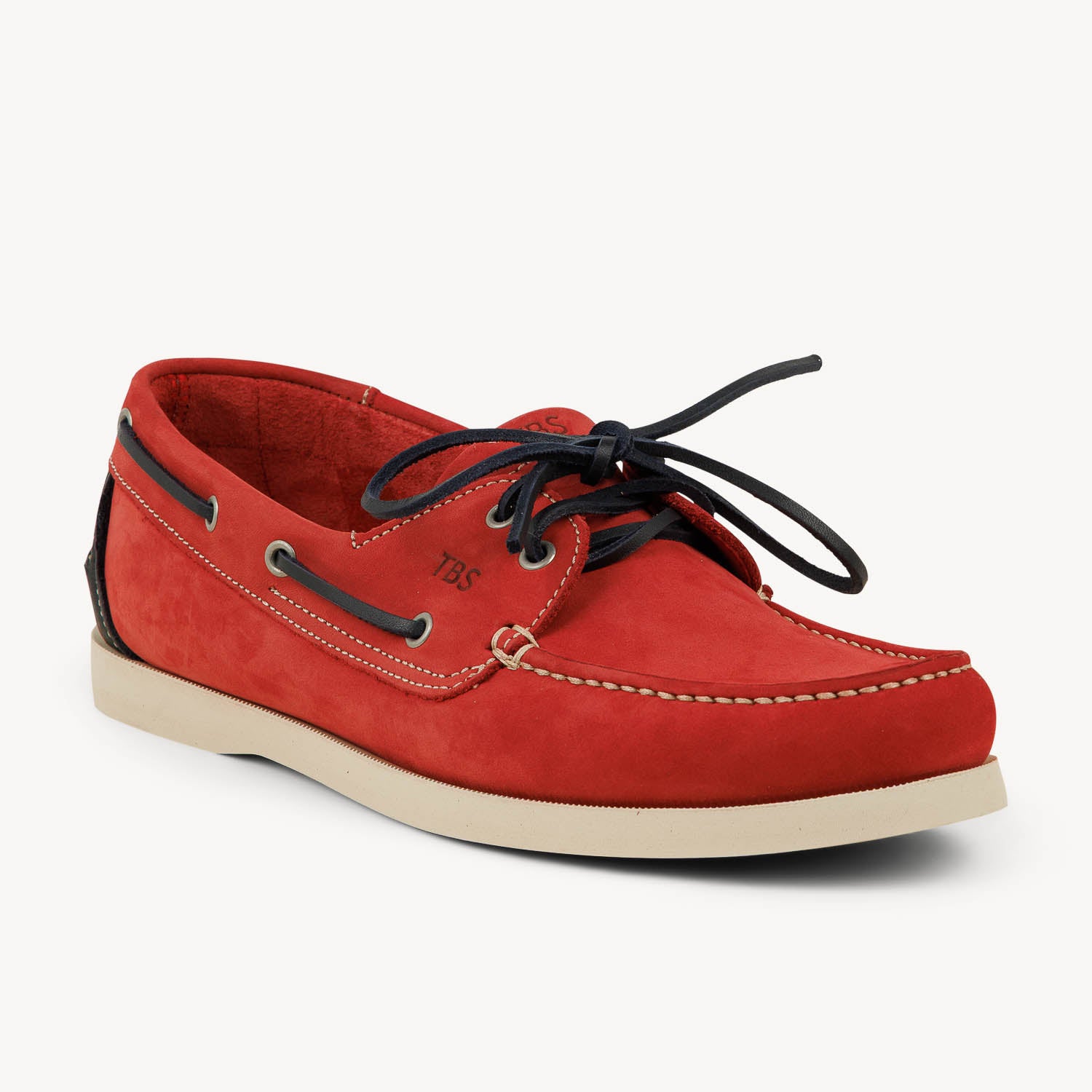 Chaussures bateau Homme TBS PHENIX Rouge