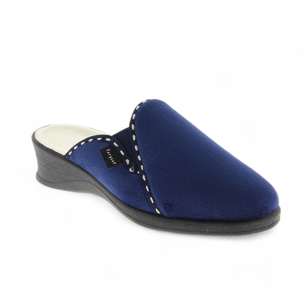 Chaussons Femme FARGEOT YUAN Bleu