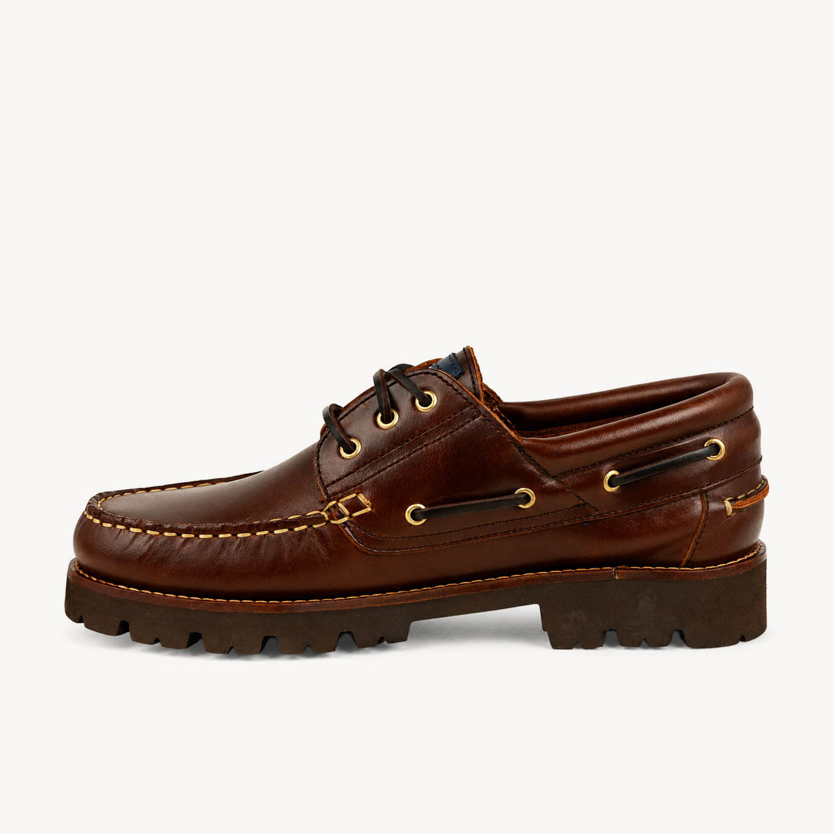 Chaussures bateau Homme FLUCHOS RICHFIELD Marron