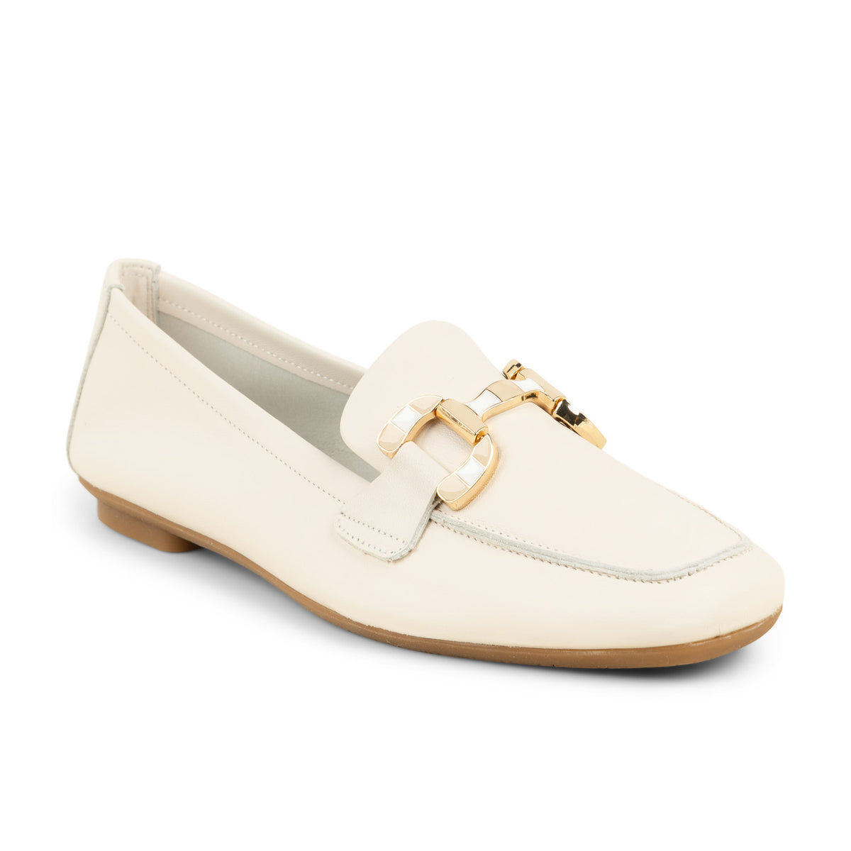 Mocassins Femme REQINS HORPHEA Blanc