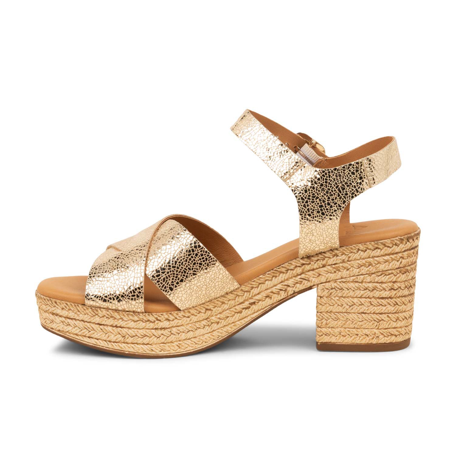 Sandales Femme ALIWELL IMANY Or/Bronze