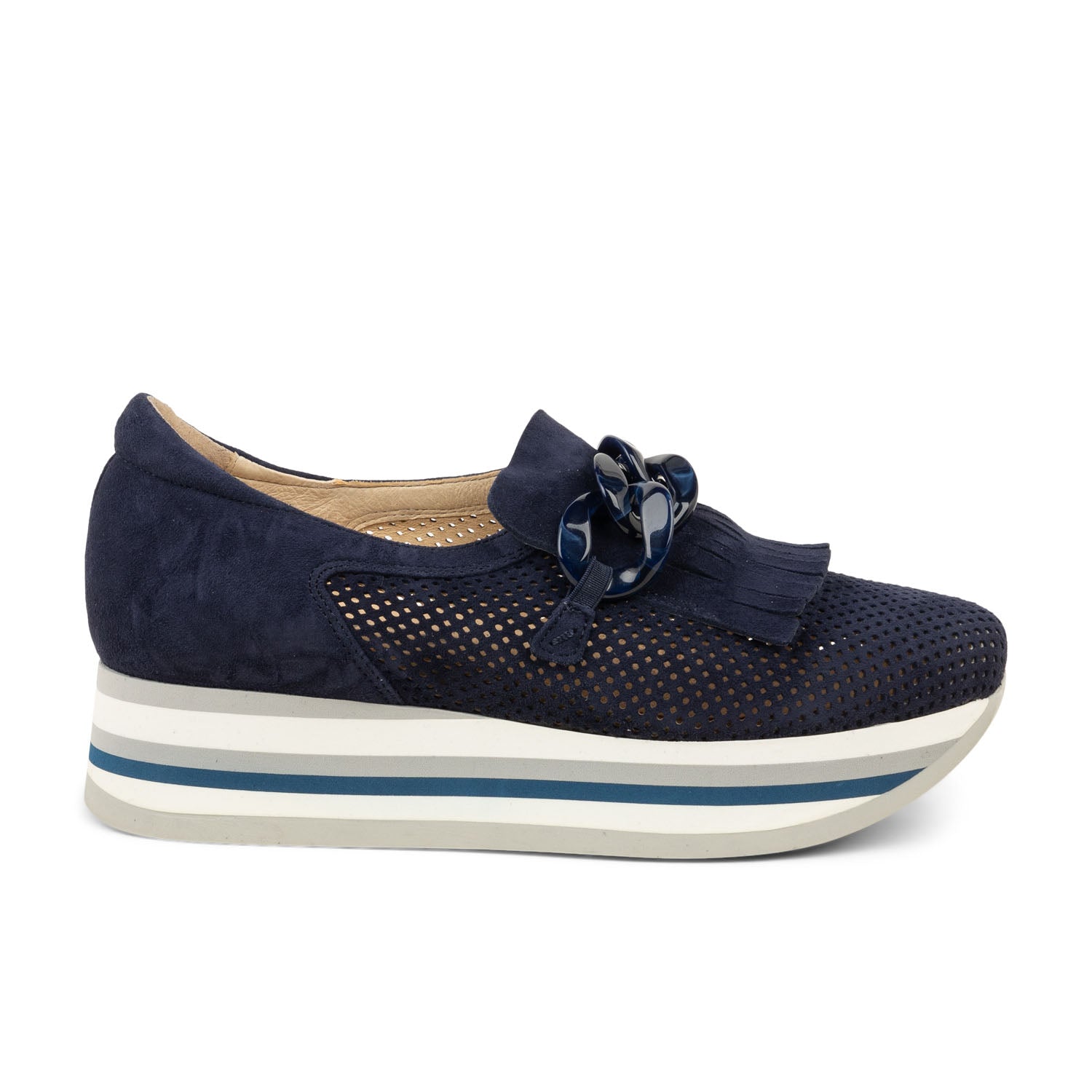 Mocassins Femme SOFTWAVES 77808 Bleu