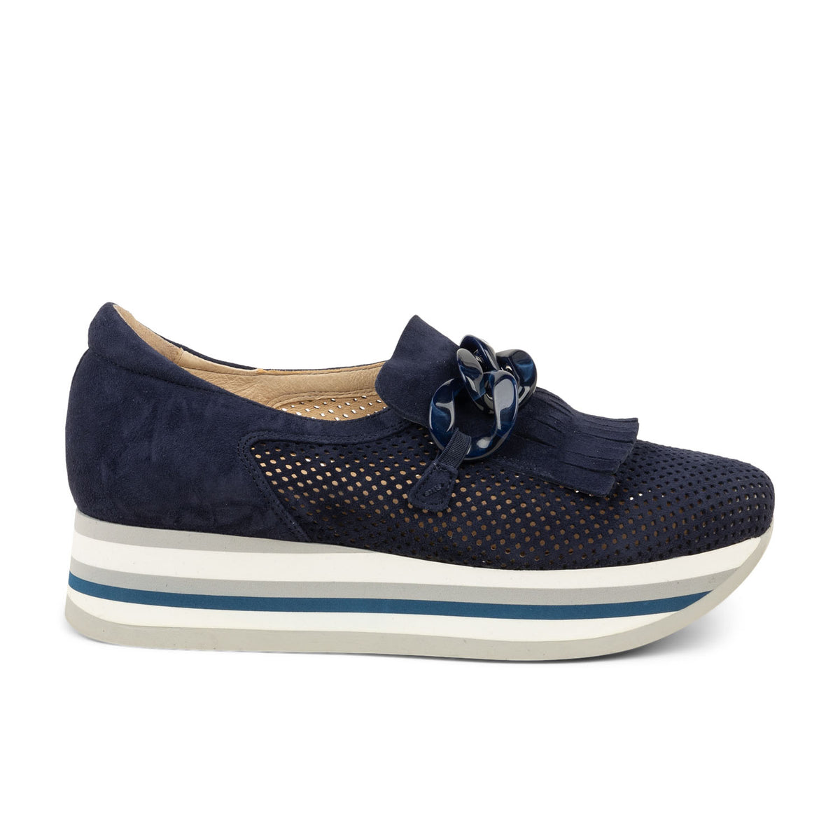 Mocassins Femme SOFTWAVES 77808 Bleu