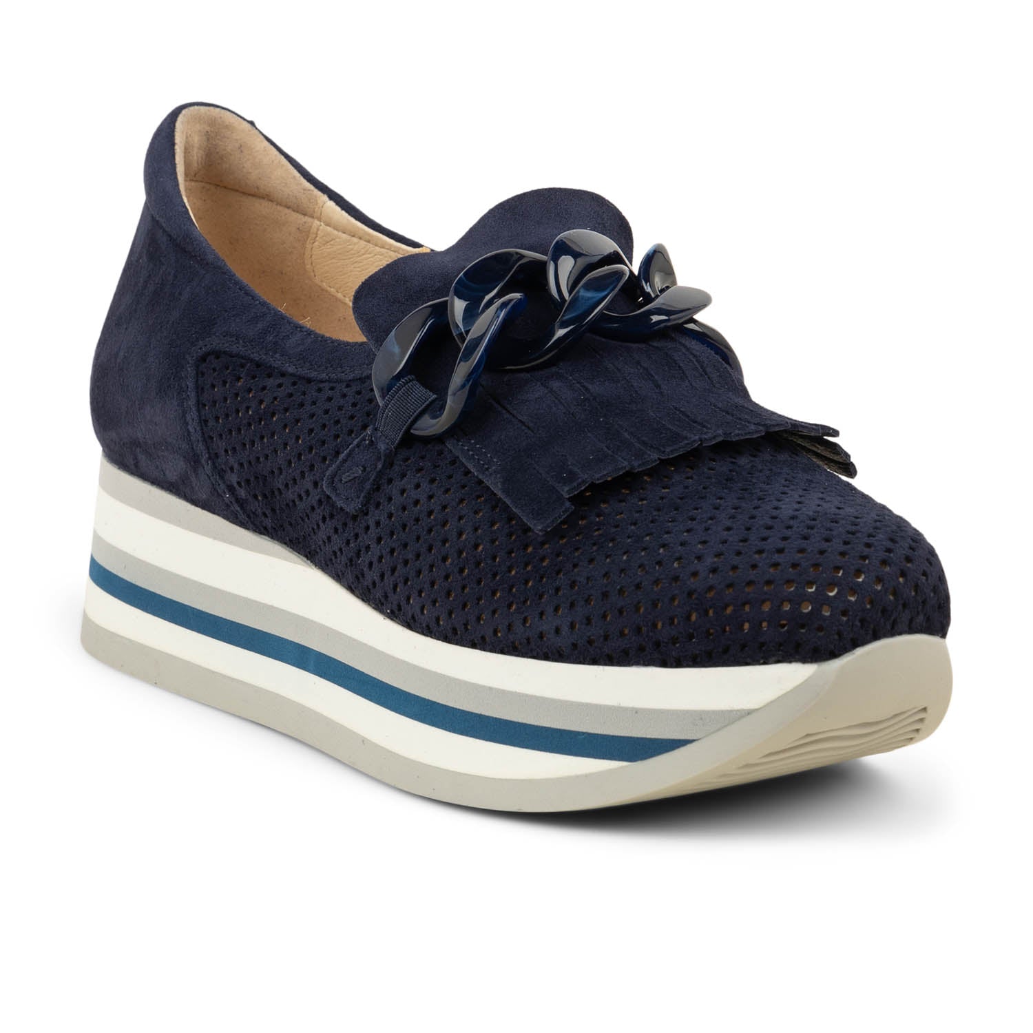 Mocassins Femme SOFTWAVES 77808 Bleu