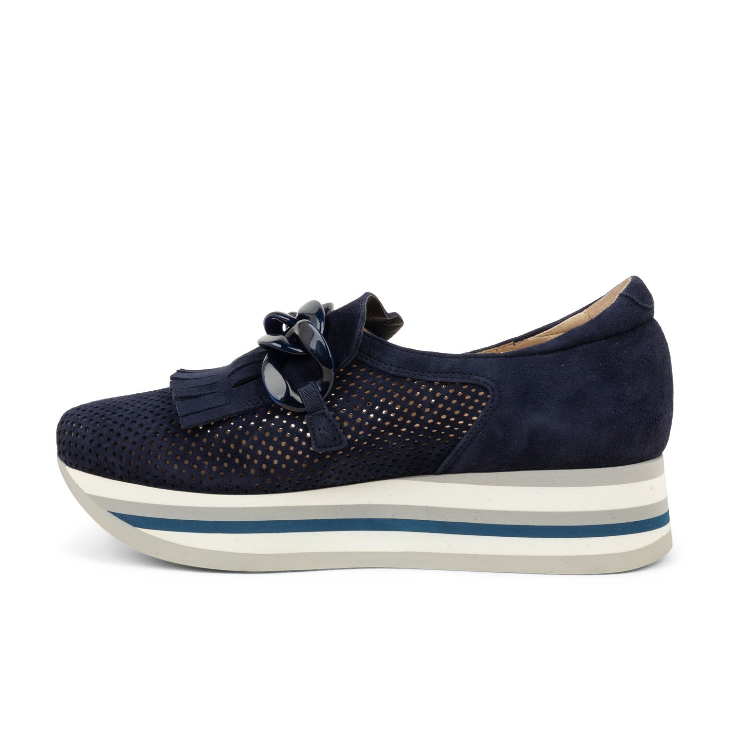 Mocassins Femme SOFTWAVES 77808 Bleu