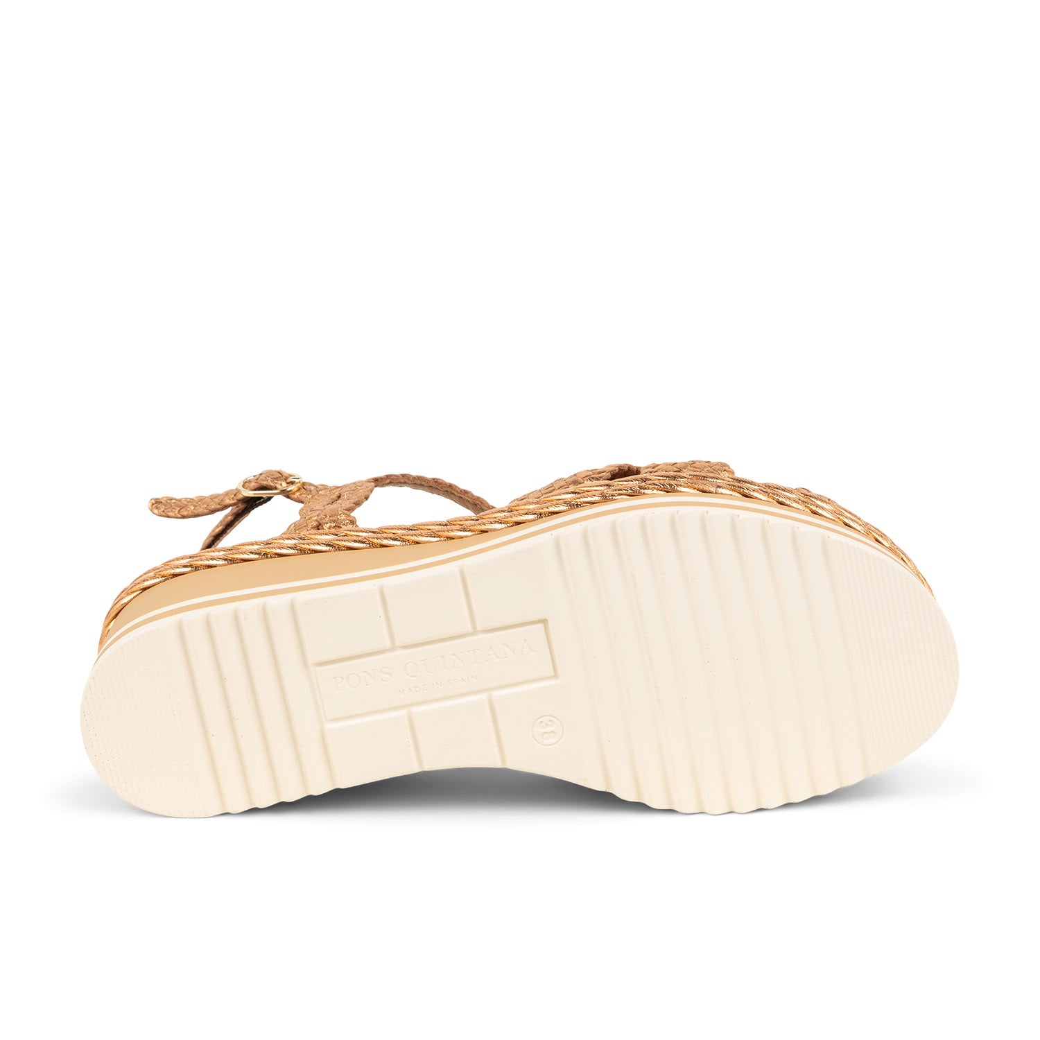 Sandales Femme PONS QUINTANA POMALO Or/Bronze