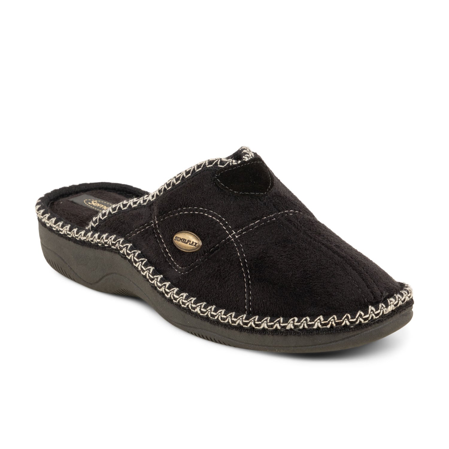 Chaussons Femme SEMELFLEX ALASKA Noir