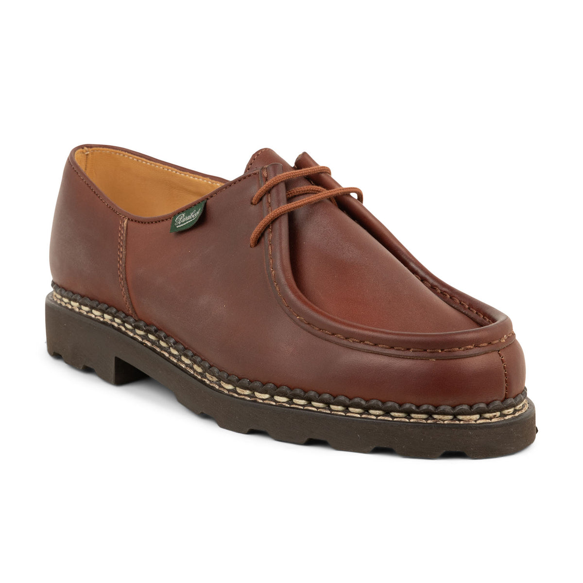 Derbies et Richelieus Homme PARABOOT MICHAEL Marron