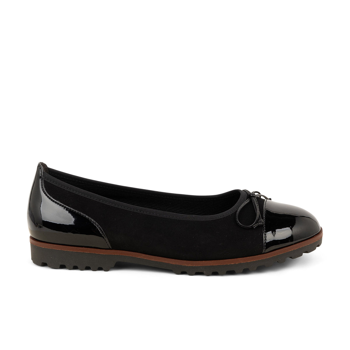 Ballerines et babies Femme GABOR 04100 - GABY Noir