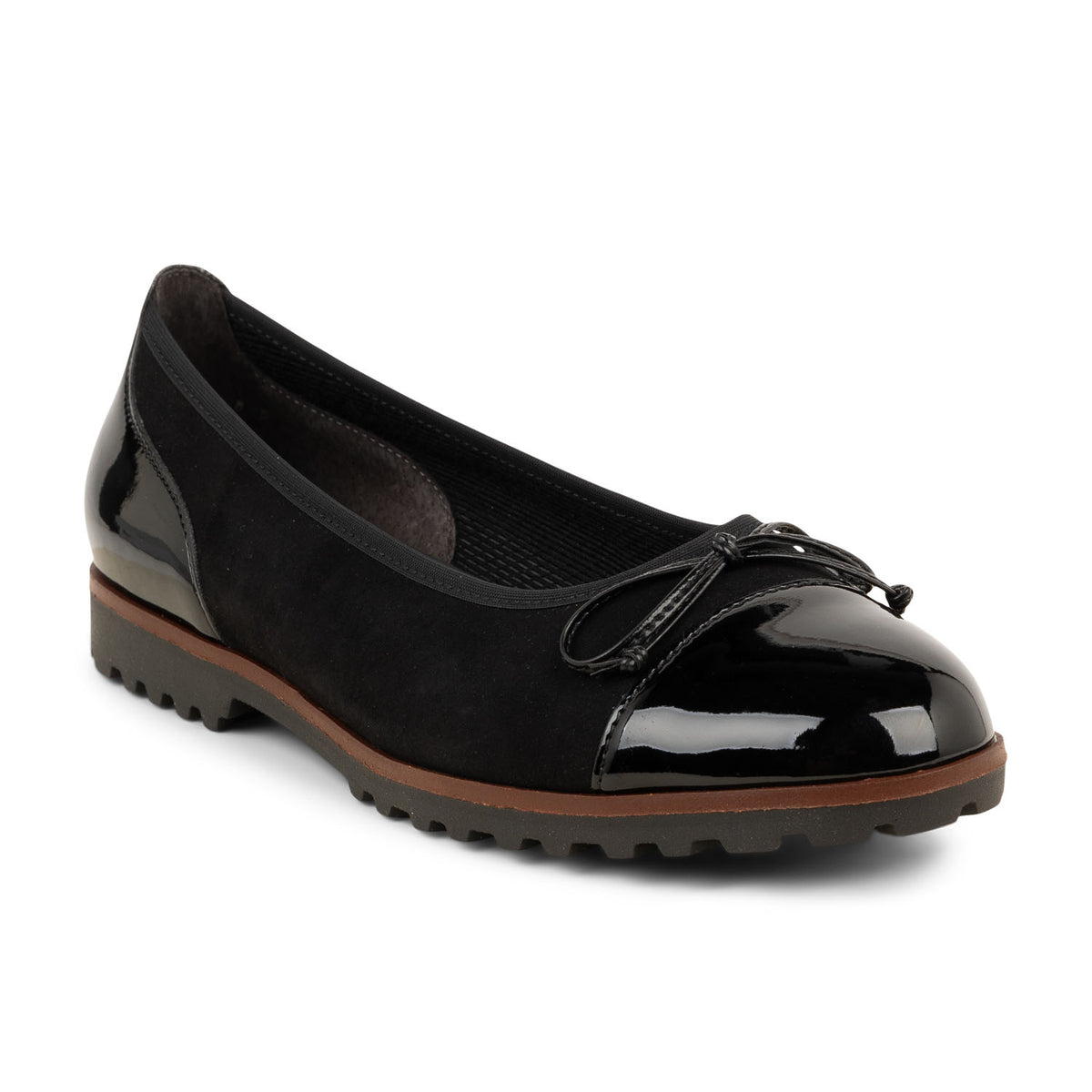 Ballerines et babies Femme GABOR 04100 - GABY Noir