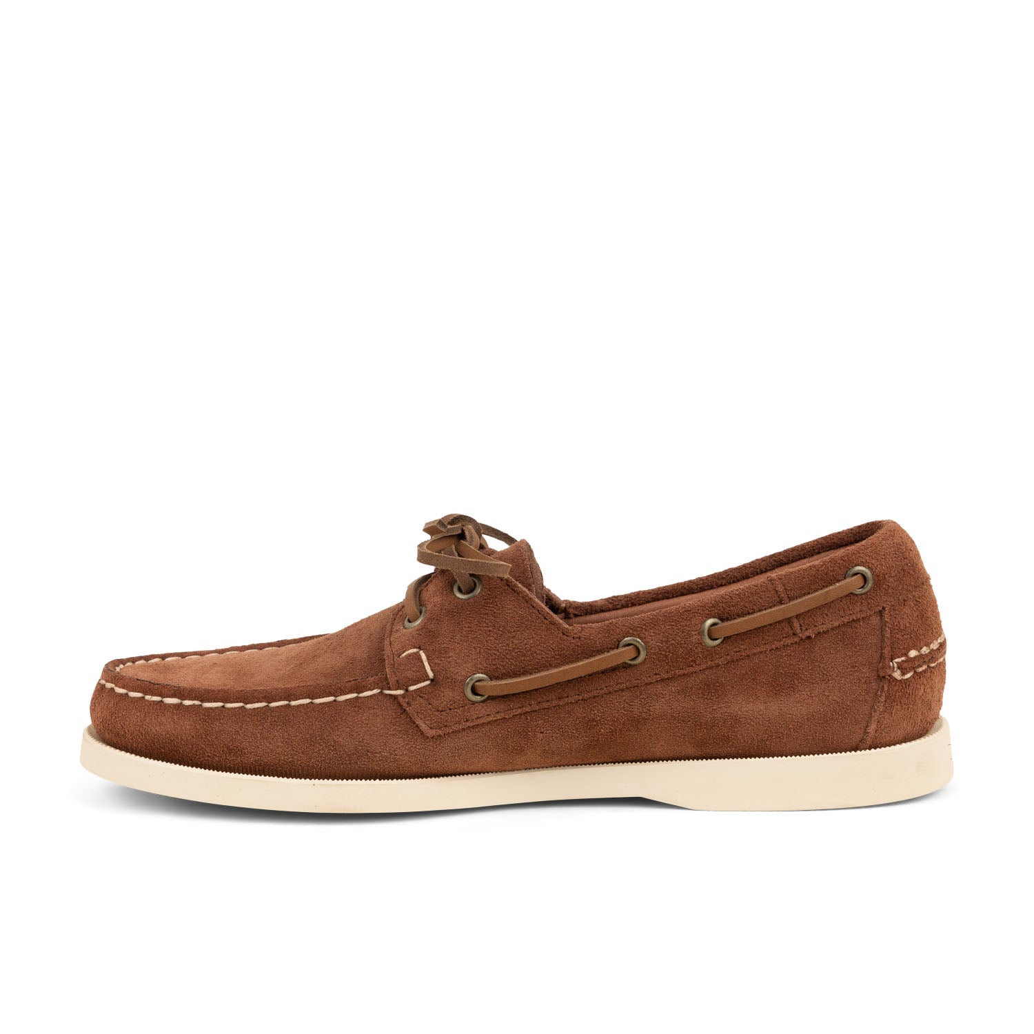 Chaussures bateau Homme SEBAGO DOCKSIDES PORTLAND SUEDE Marron