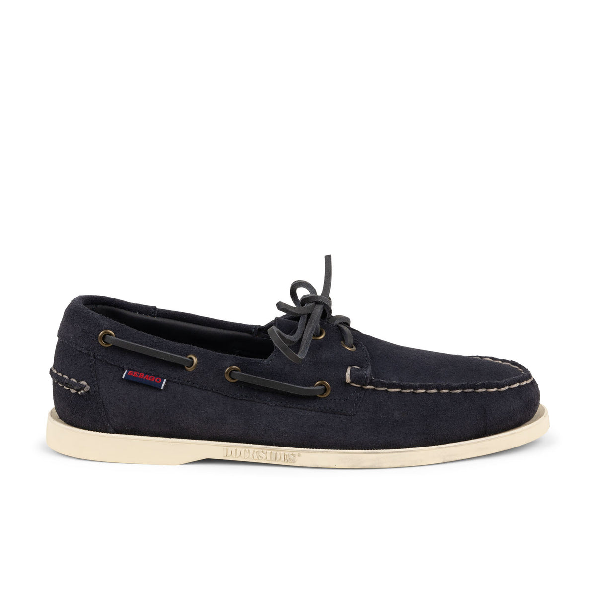 Chaussures bateau Homme SEBAGO DOCKSIDES PORTLAND SUEDE Bleu
