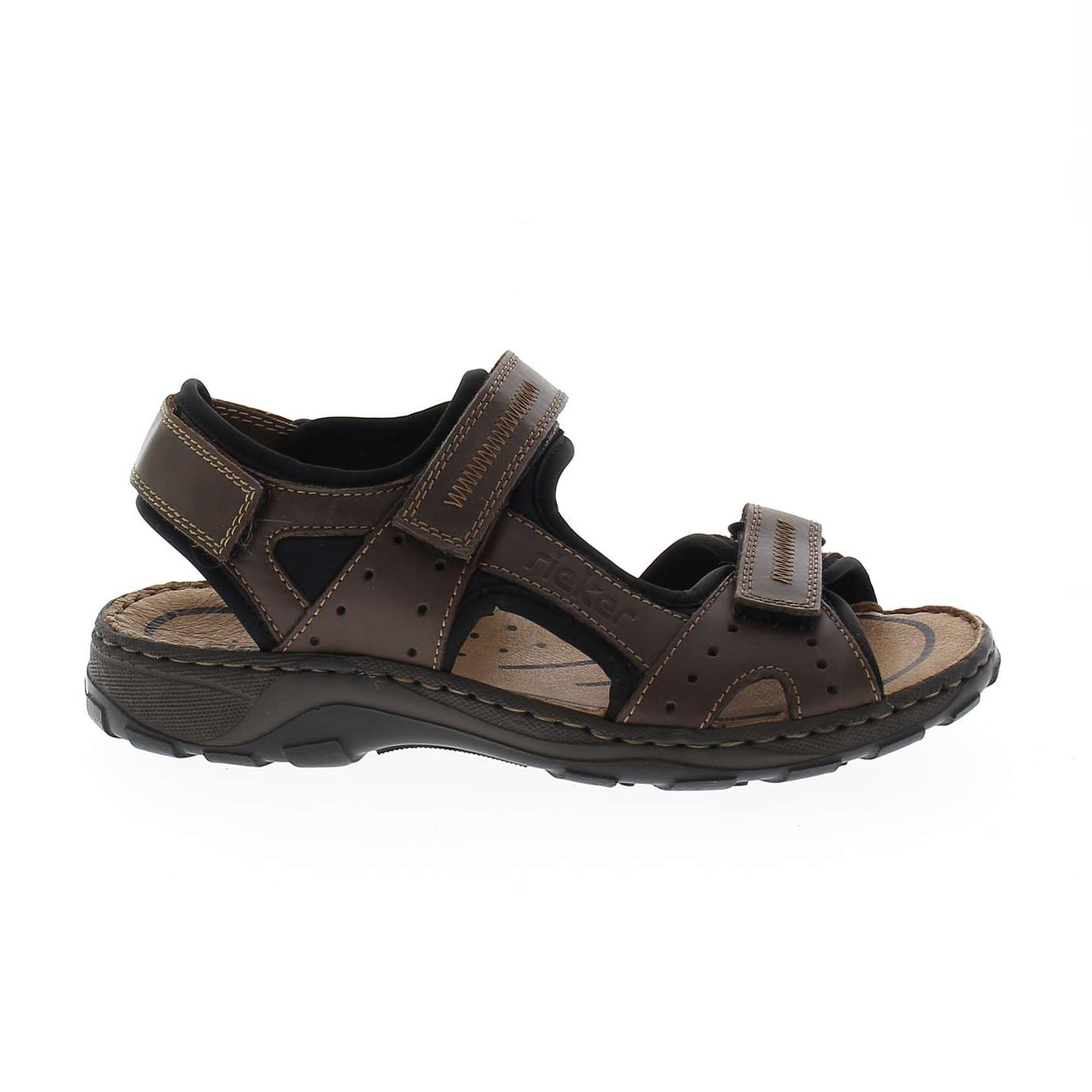 Sandales Homme RIEKER 26061 - RIDENTE Marron