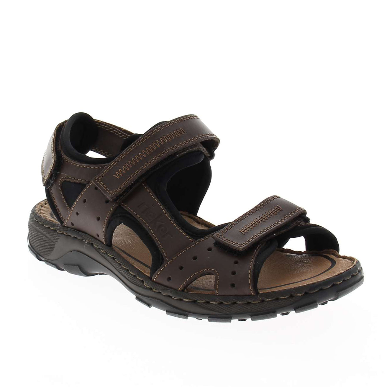 Sandales Homme RIEKER 26061 - RIDENTE Marron