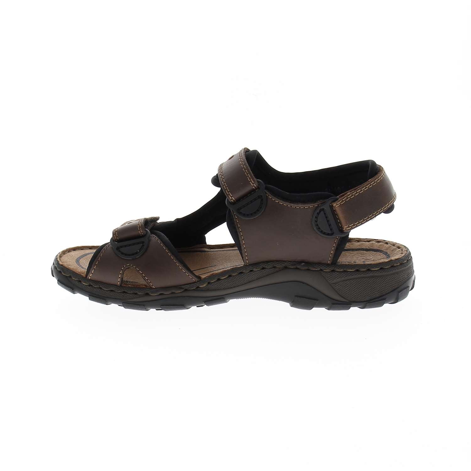 Sandales Homme RIEKER 26061 - RIDENTE Marron