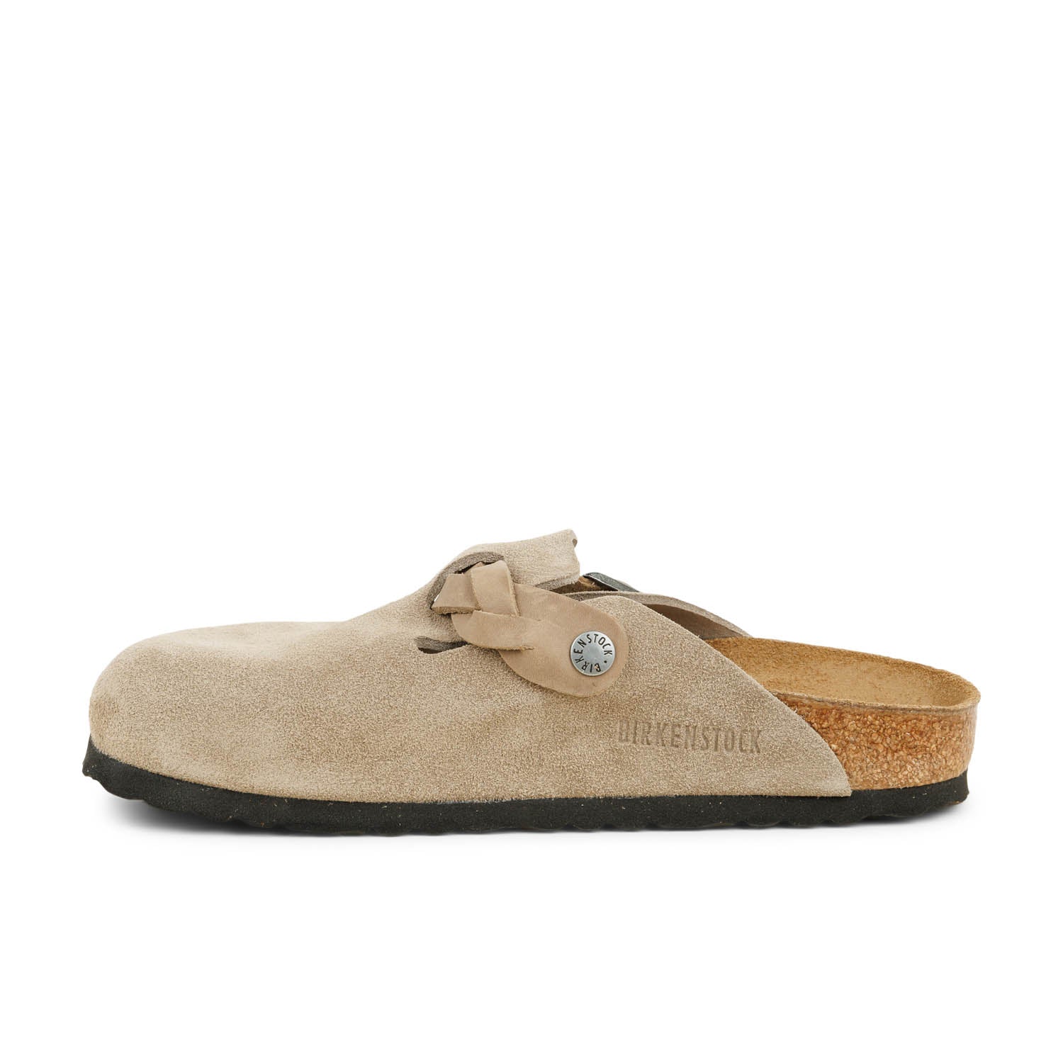 Mules Femme BIRKENSTOCK BOSTON BRAIDED Beige