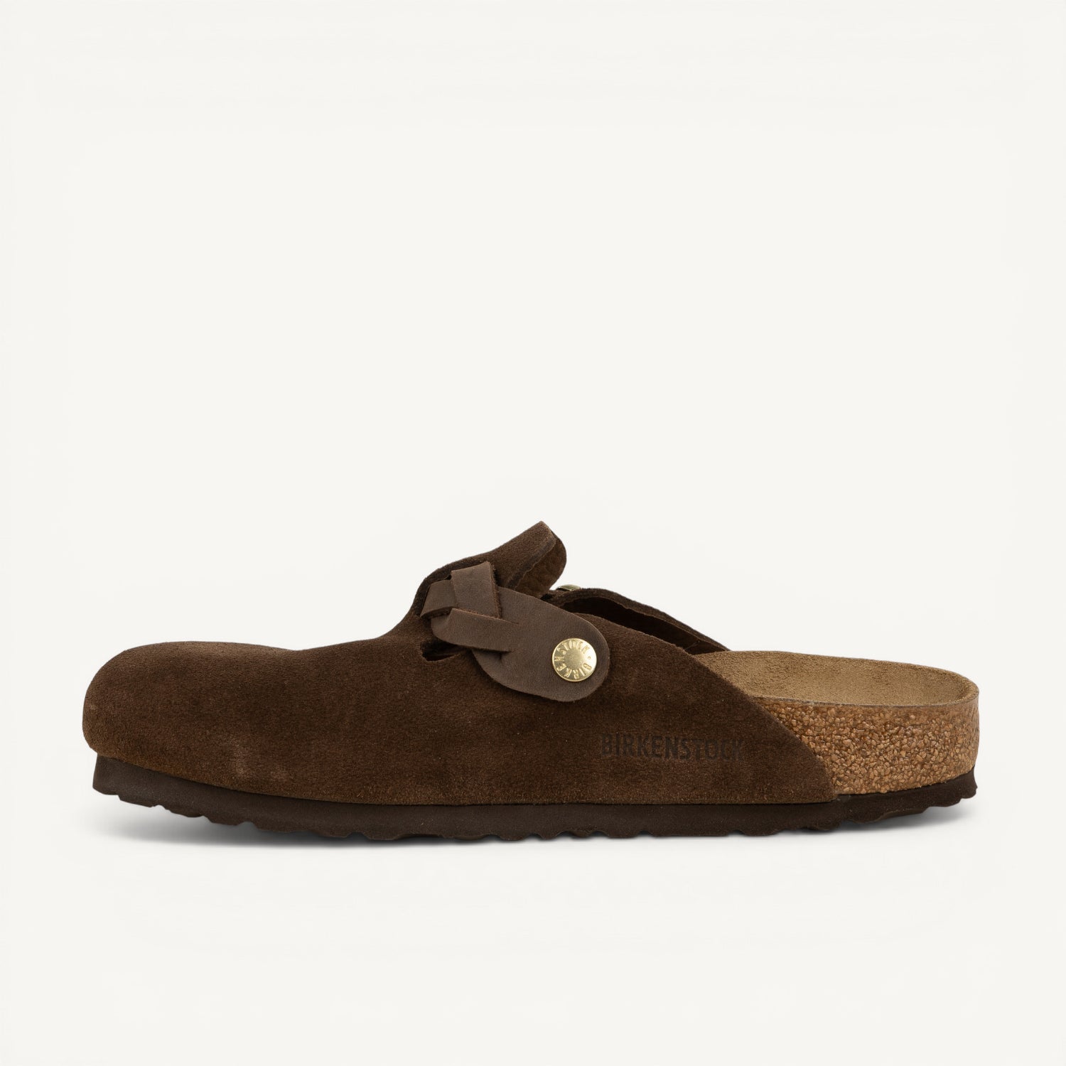 Mules Femme BIRKENSTOCK BOSTON BRAIDED Marron