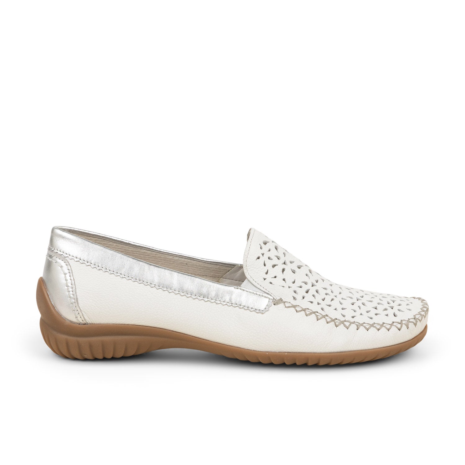 Mocassins Femme GABOR GAMOCI Blanc