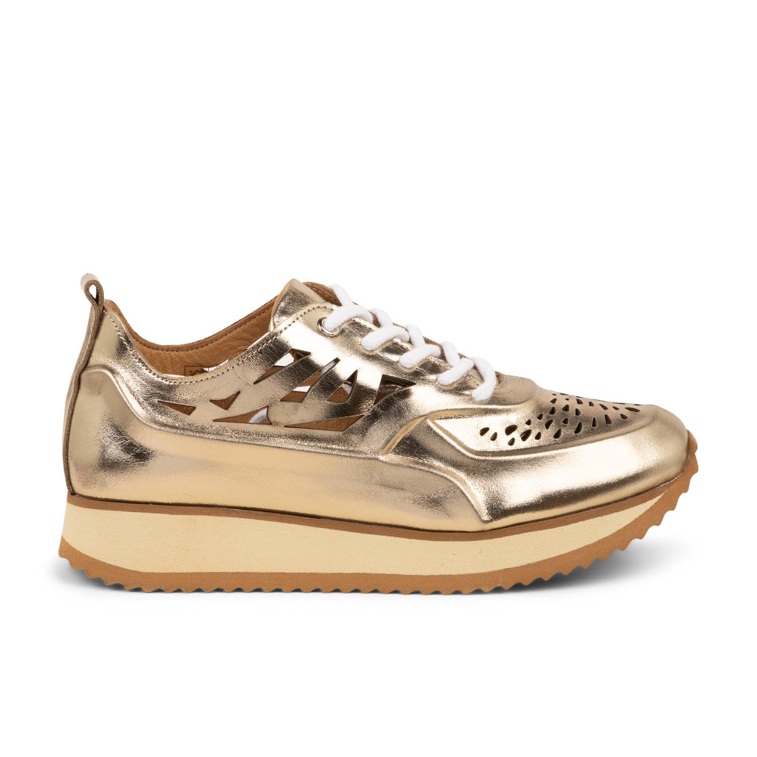 Baskets Femme COCO ABRICOT ESBLY Or/Bronze