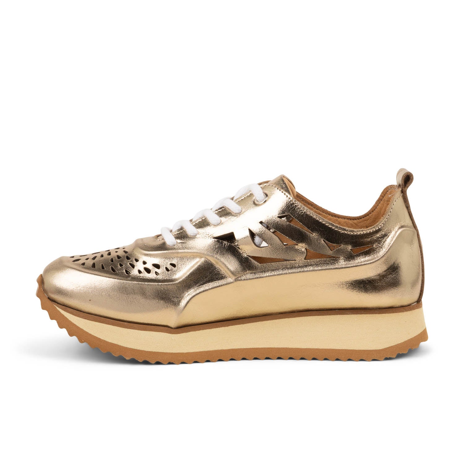 Baskets Femme COCO ABRICOT ESBLY Or/Bronze