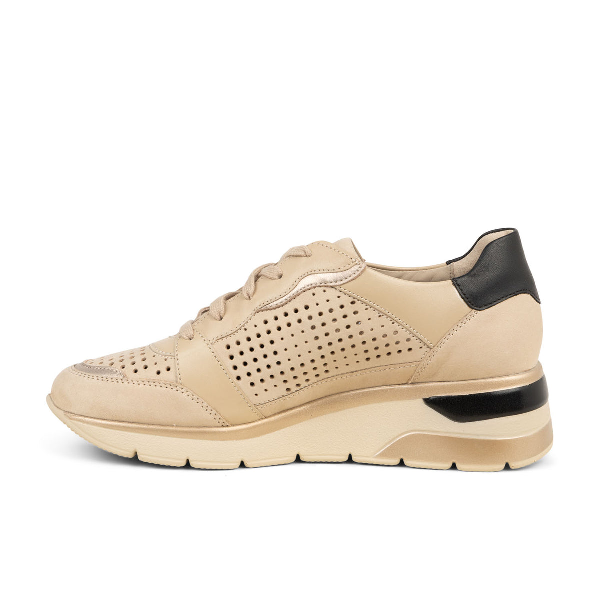 Baskets Femme MEPHISTO ELINE PERF Beige