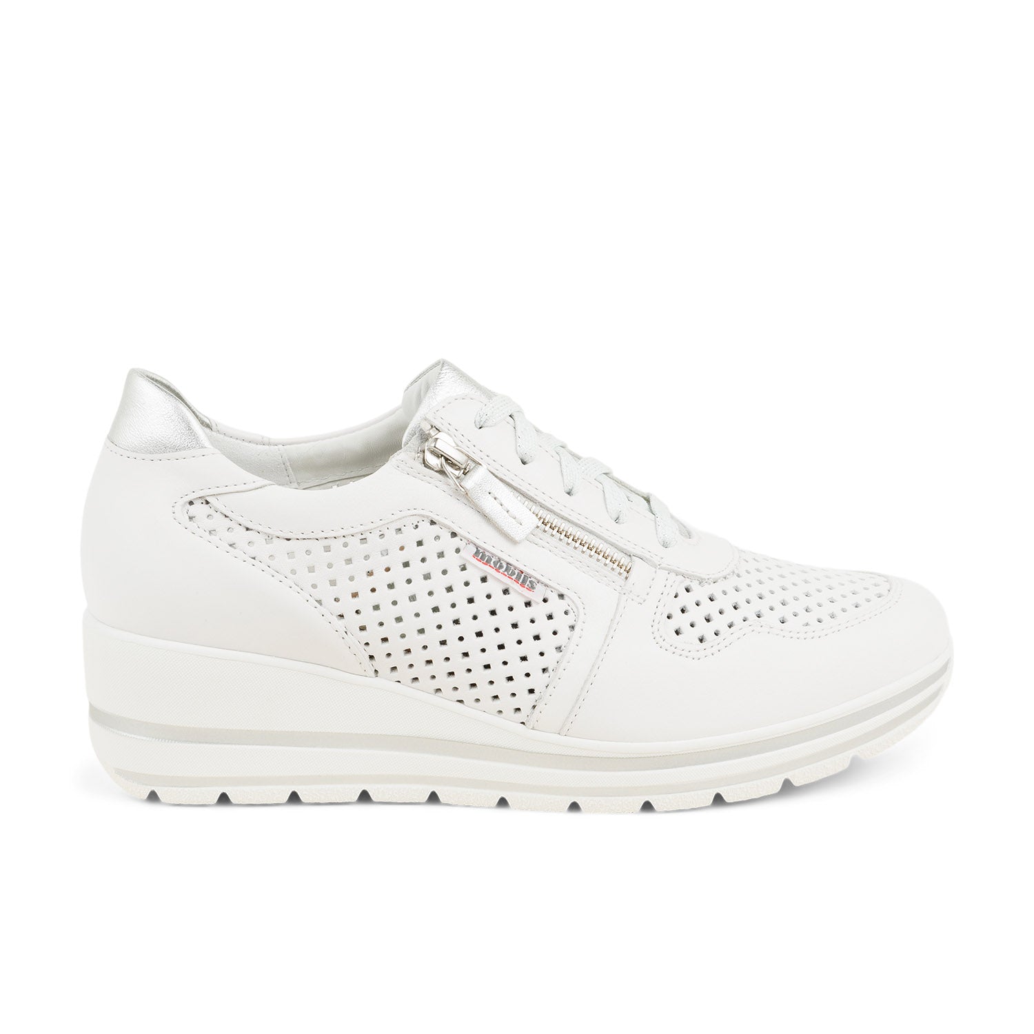 Baskets Femme MOBILS BY MEPHISTO ABBY PERF Blanc