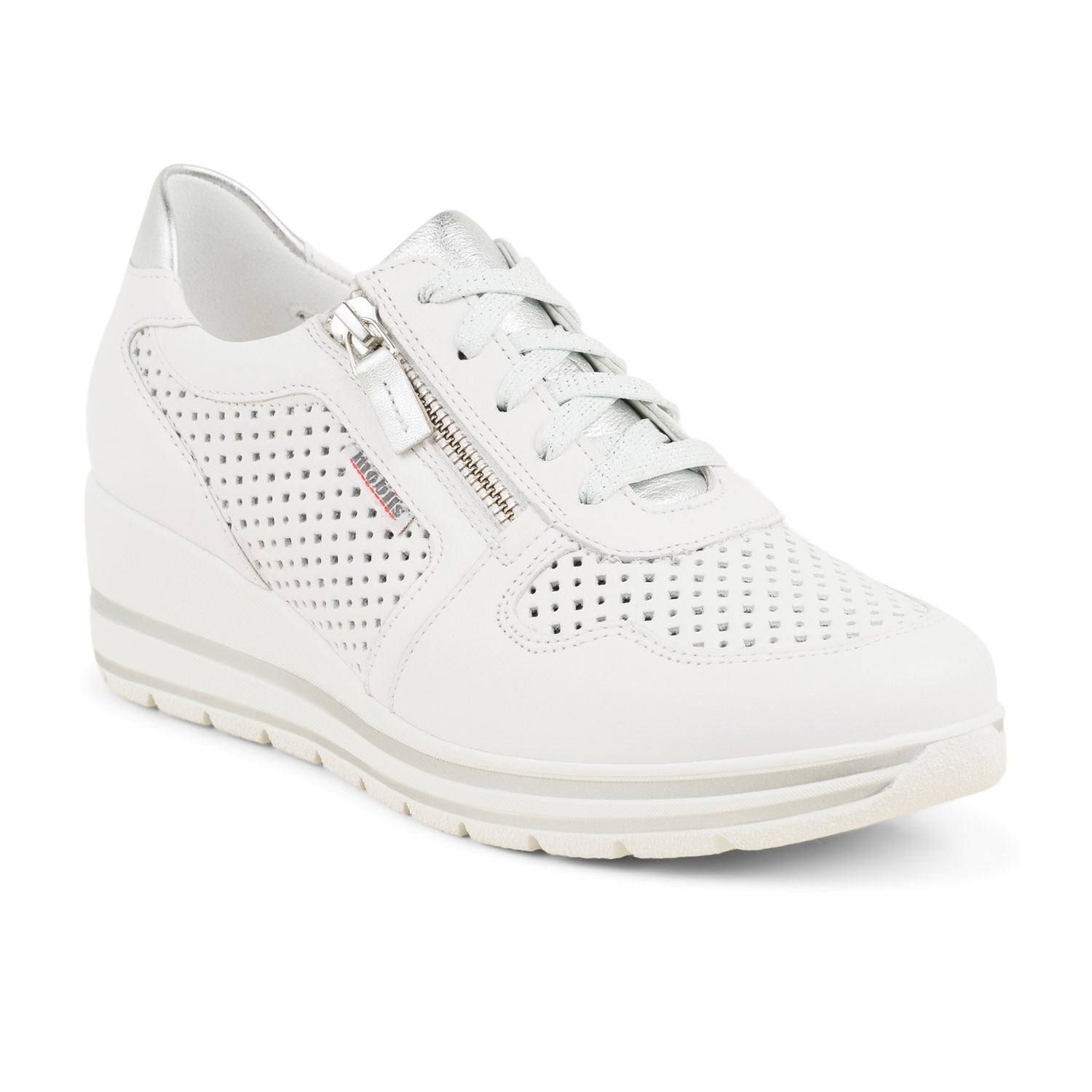 Baskets Femme MOBILS BY MEPHISTO ABBY PERF Blanc