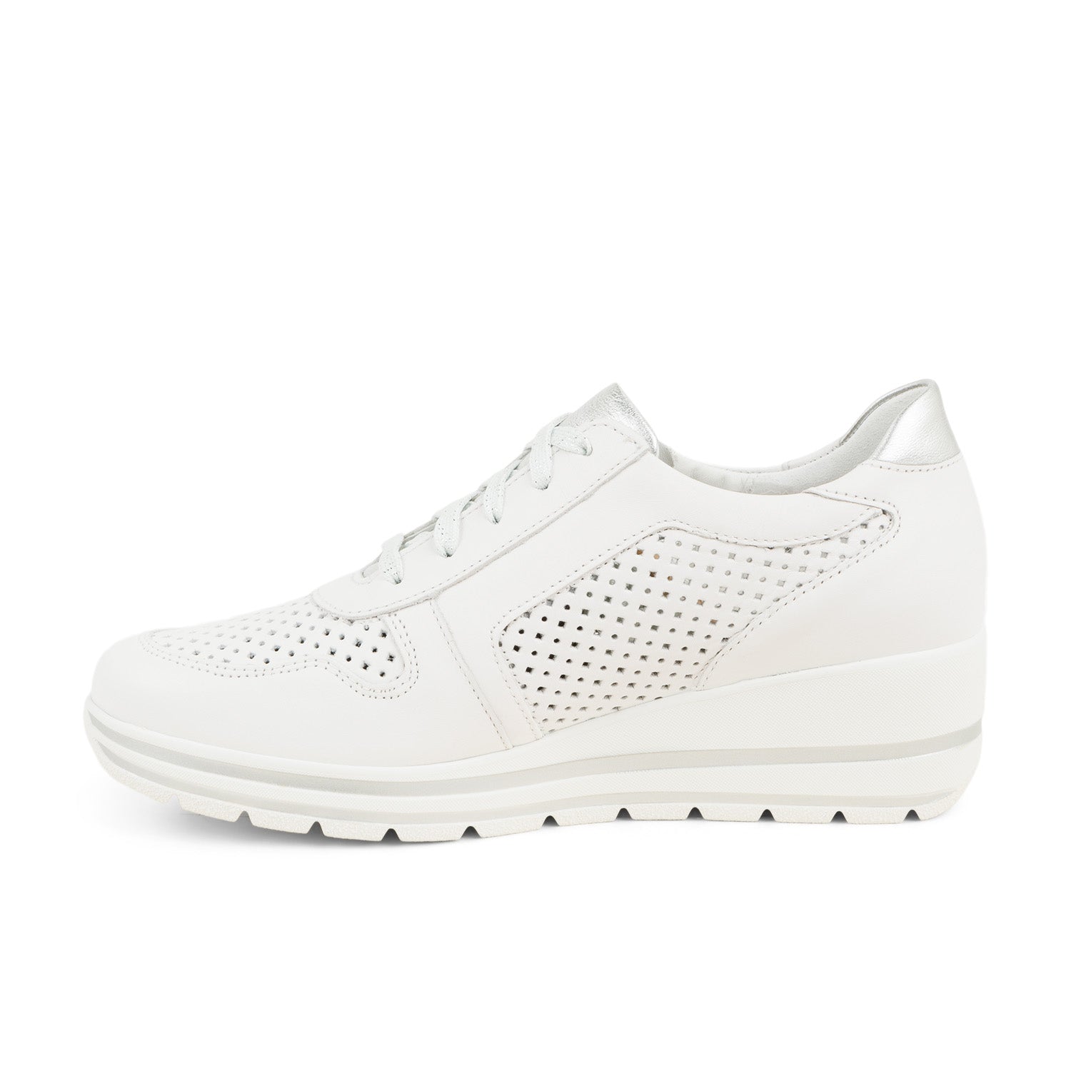 Baskets Femme MOBILS BY MEPHISTO ABBY PERF Blanc