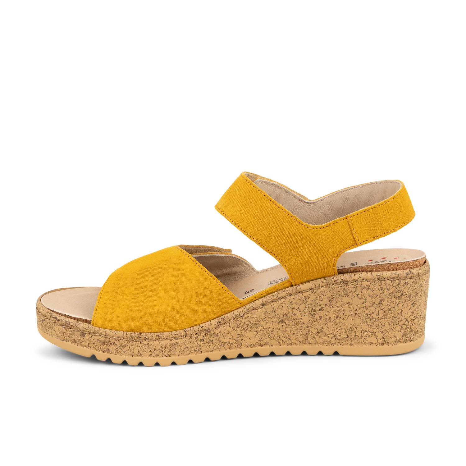 Sandales Femme MOBILS BY MEPHISTO NOUR Jaune
