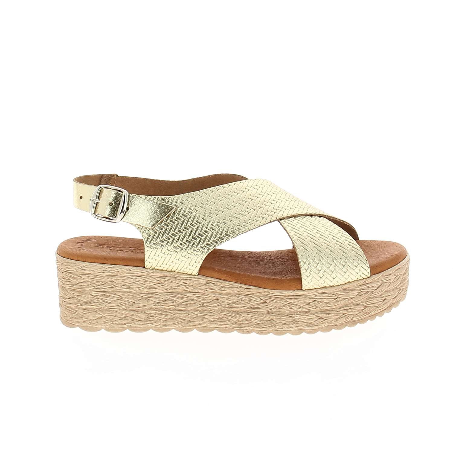 Sandales Femme EVA FRUTOS EVOL Or/Bronze