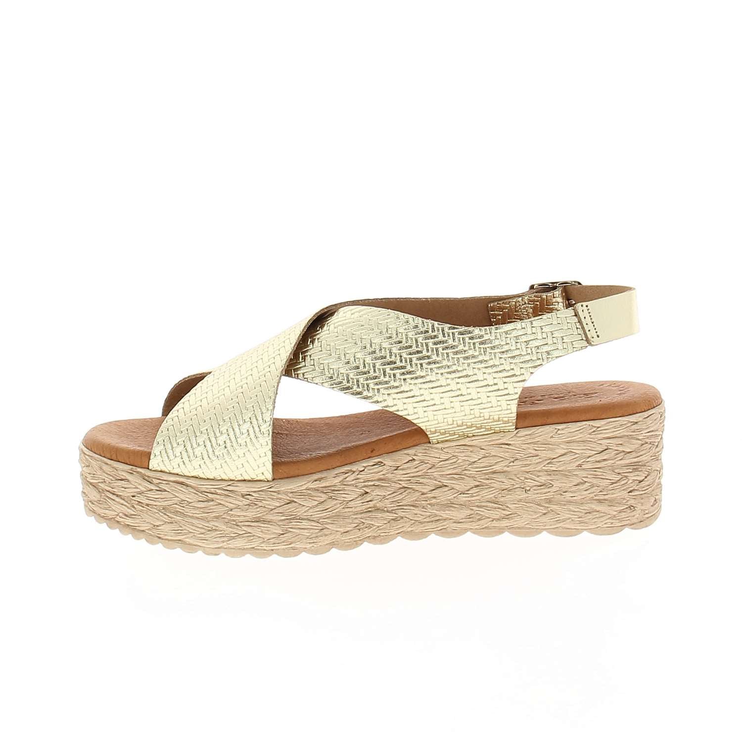 Sandales Femme EVA FRUTOS EVOL Or/Bronze