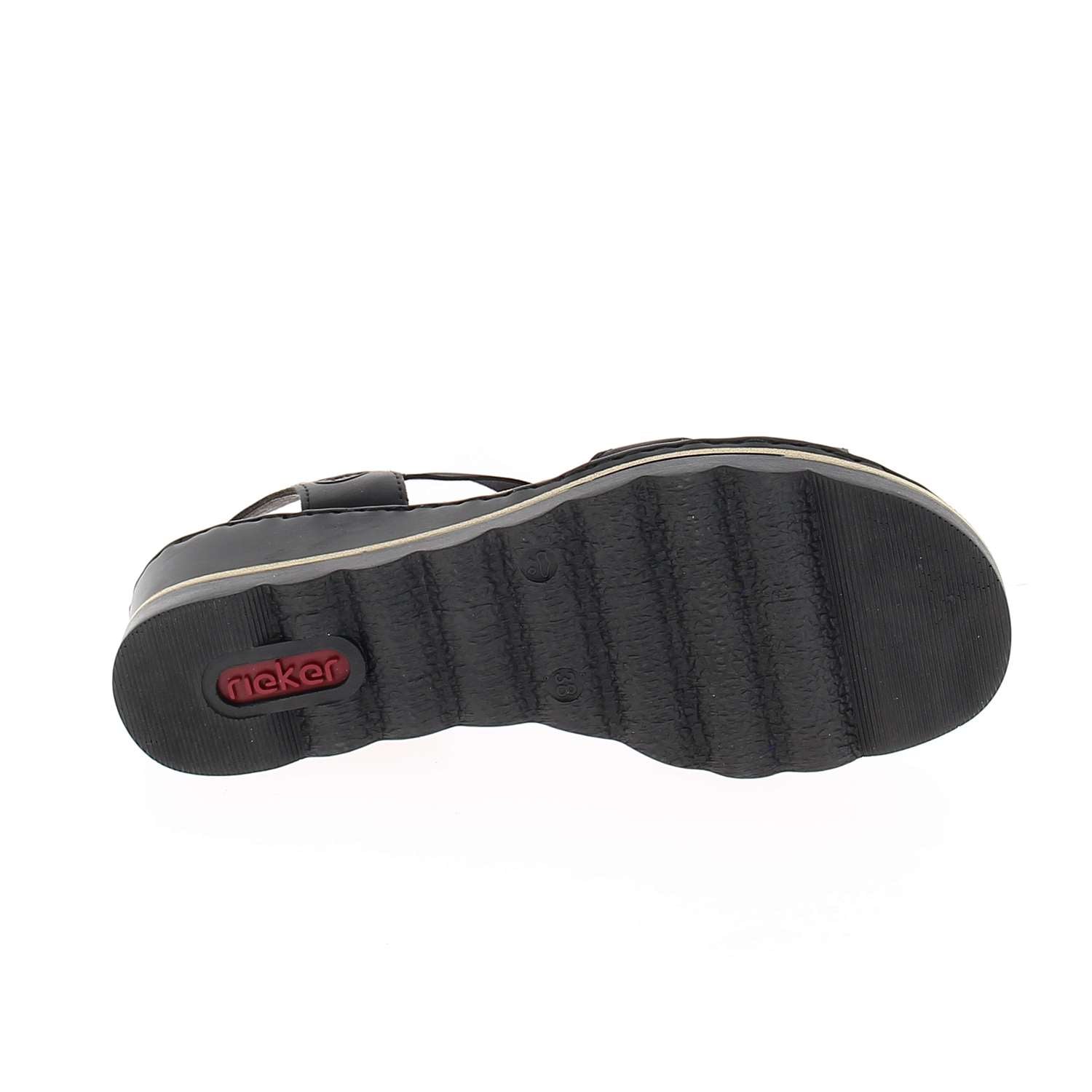 Sandales Femme RIEKER RIPOLI Noir