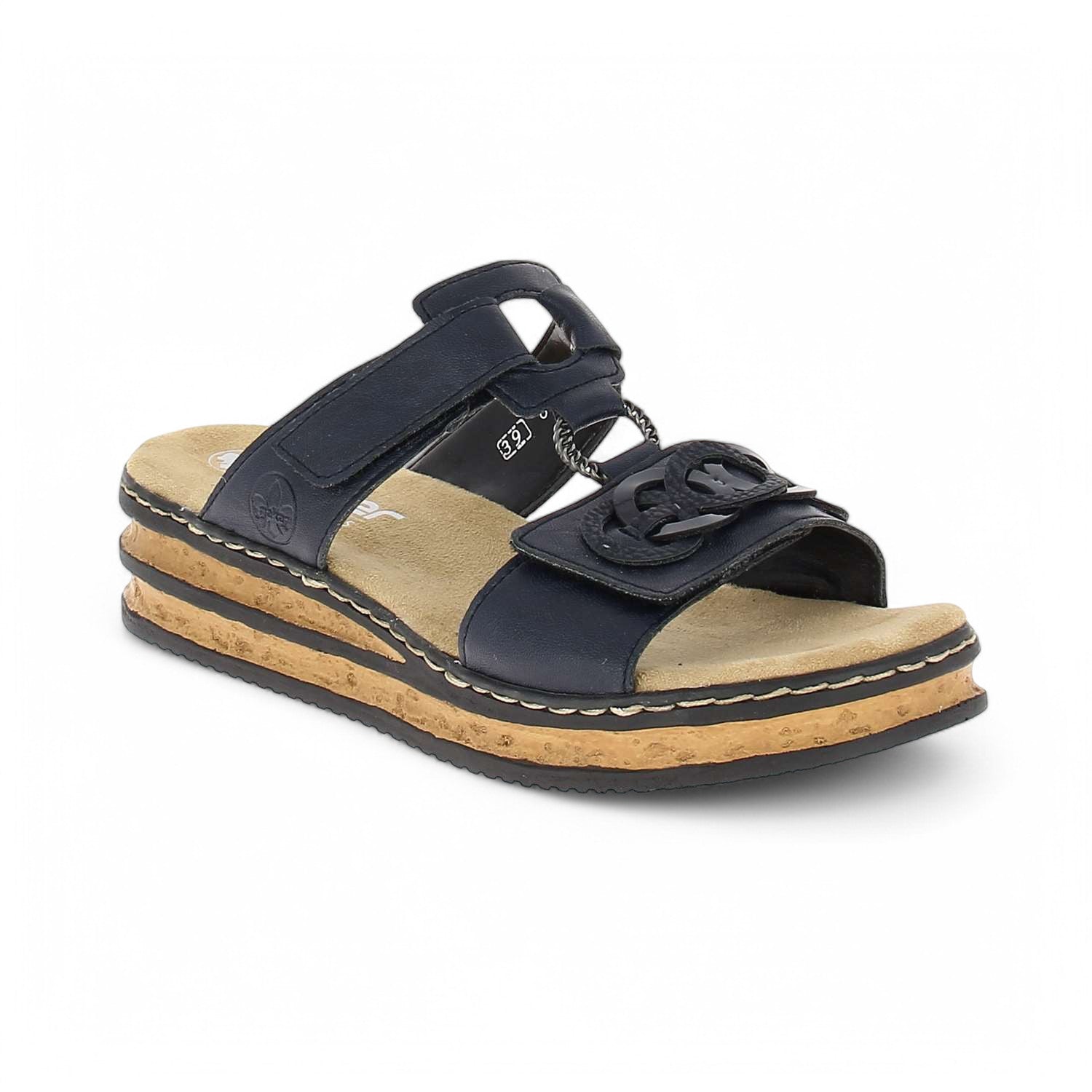 Sandales Femme RIEKER RIFLERI Bleu