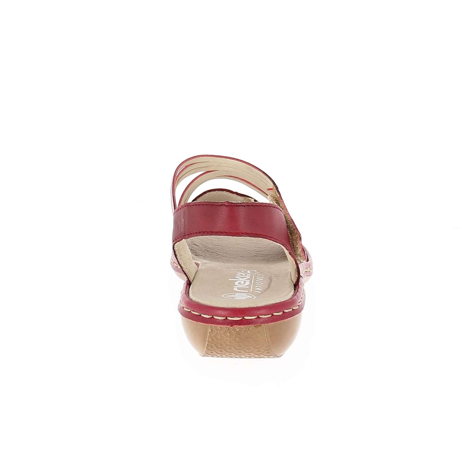 Sandales Femme RIEKER RIKYTO Rouge