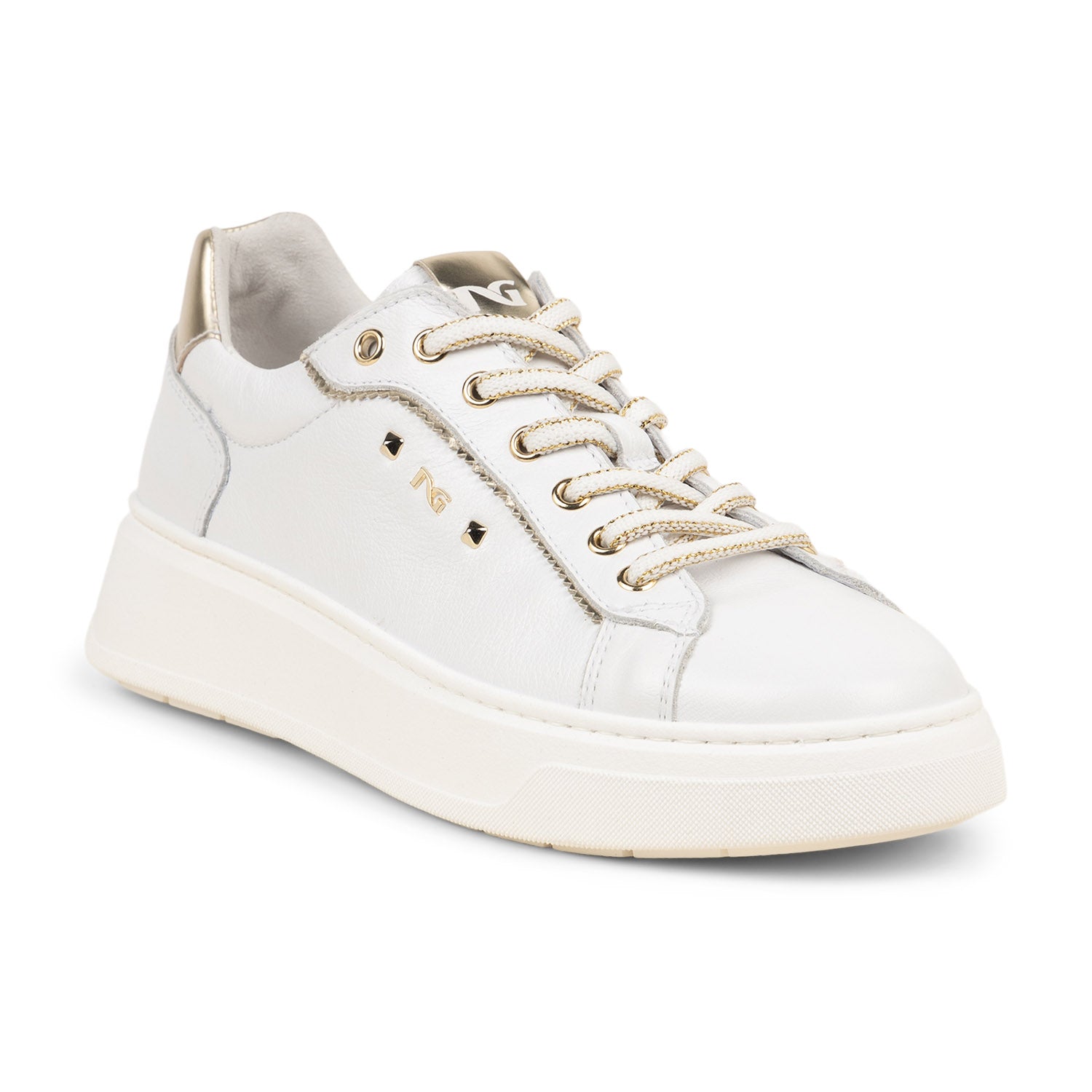 Baskets Femme NEROGIARDINI NEROWHITE Blanc