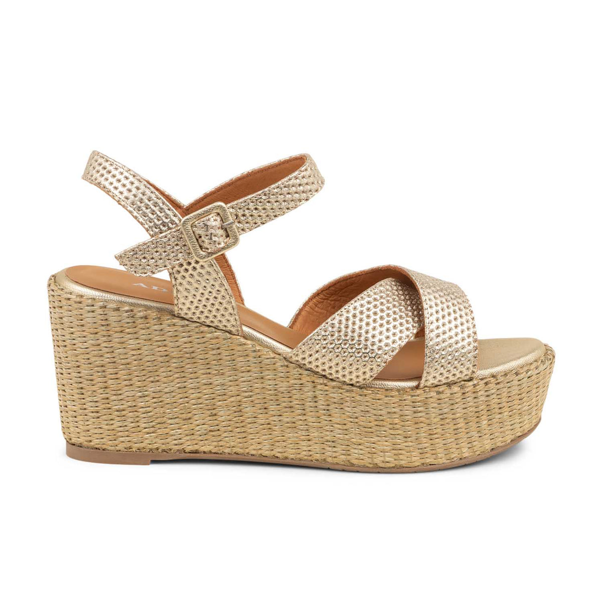 Sandales Femme ADIGE FELIX Or/Bronze